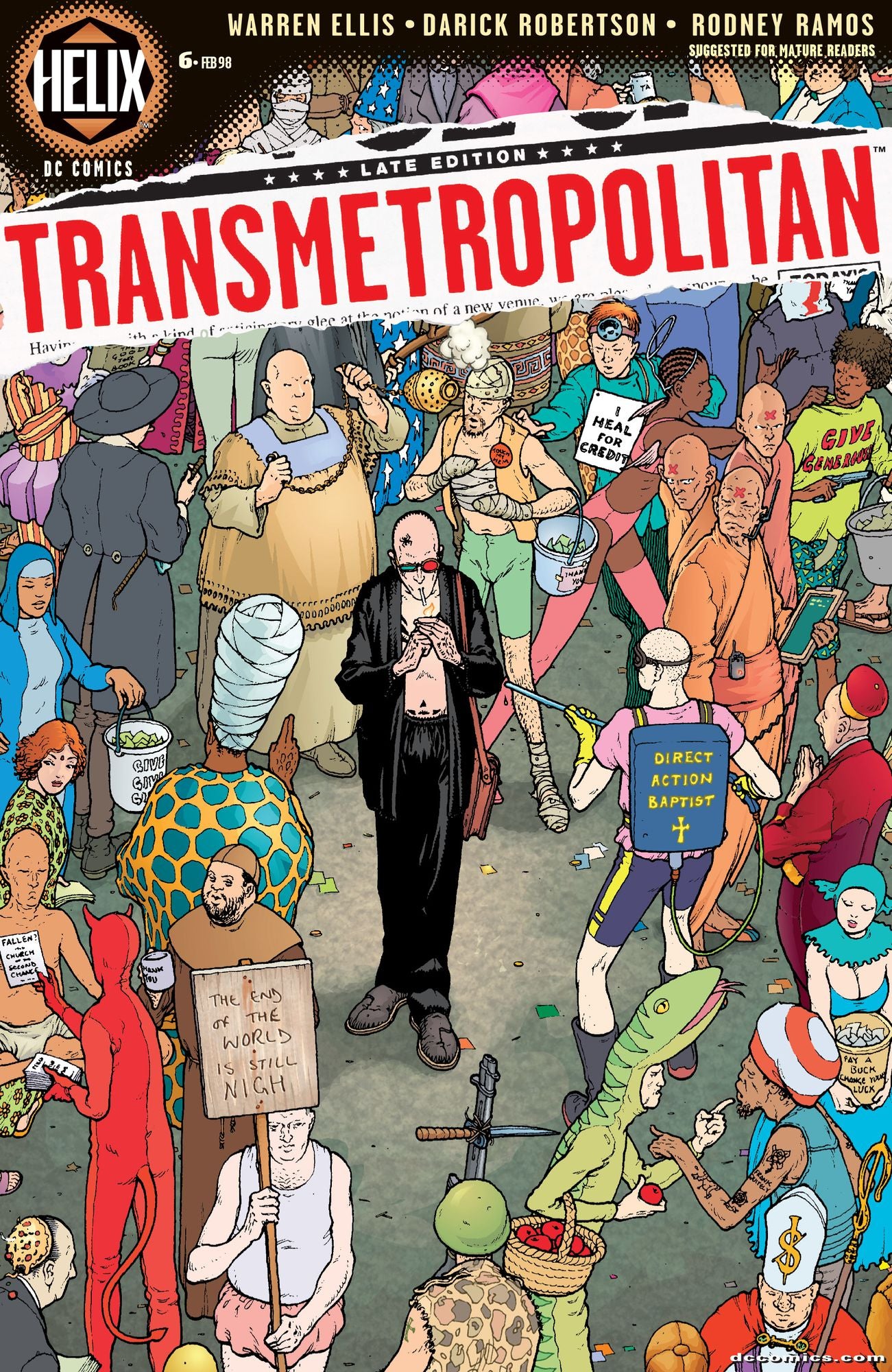 Transmetropolitan #6 (NOOK Comic with Zoom View)