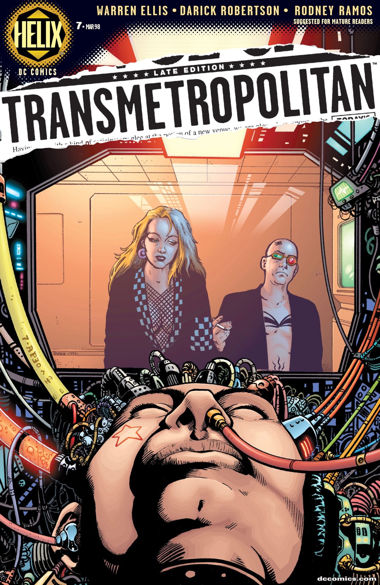 Transmetropolitan #7 (NOOK Comic with Zoom View)