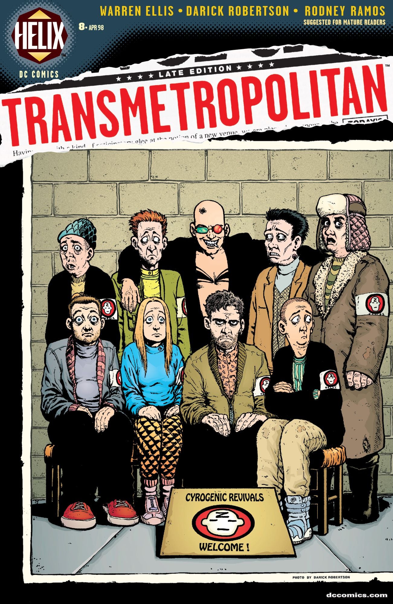 Transmetropolitan #8 (NOOK Comic with Zoom View)