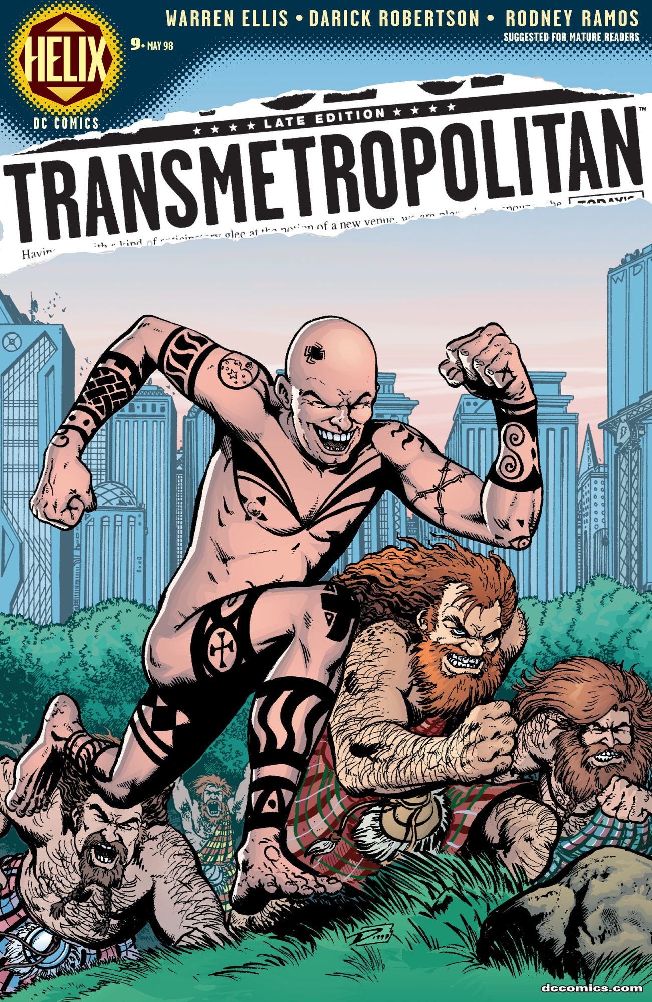 Transmetropolitan #9 (NOOK Comic with Zoom View)