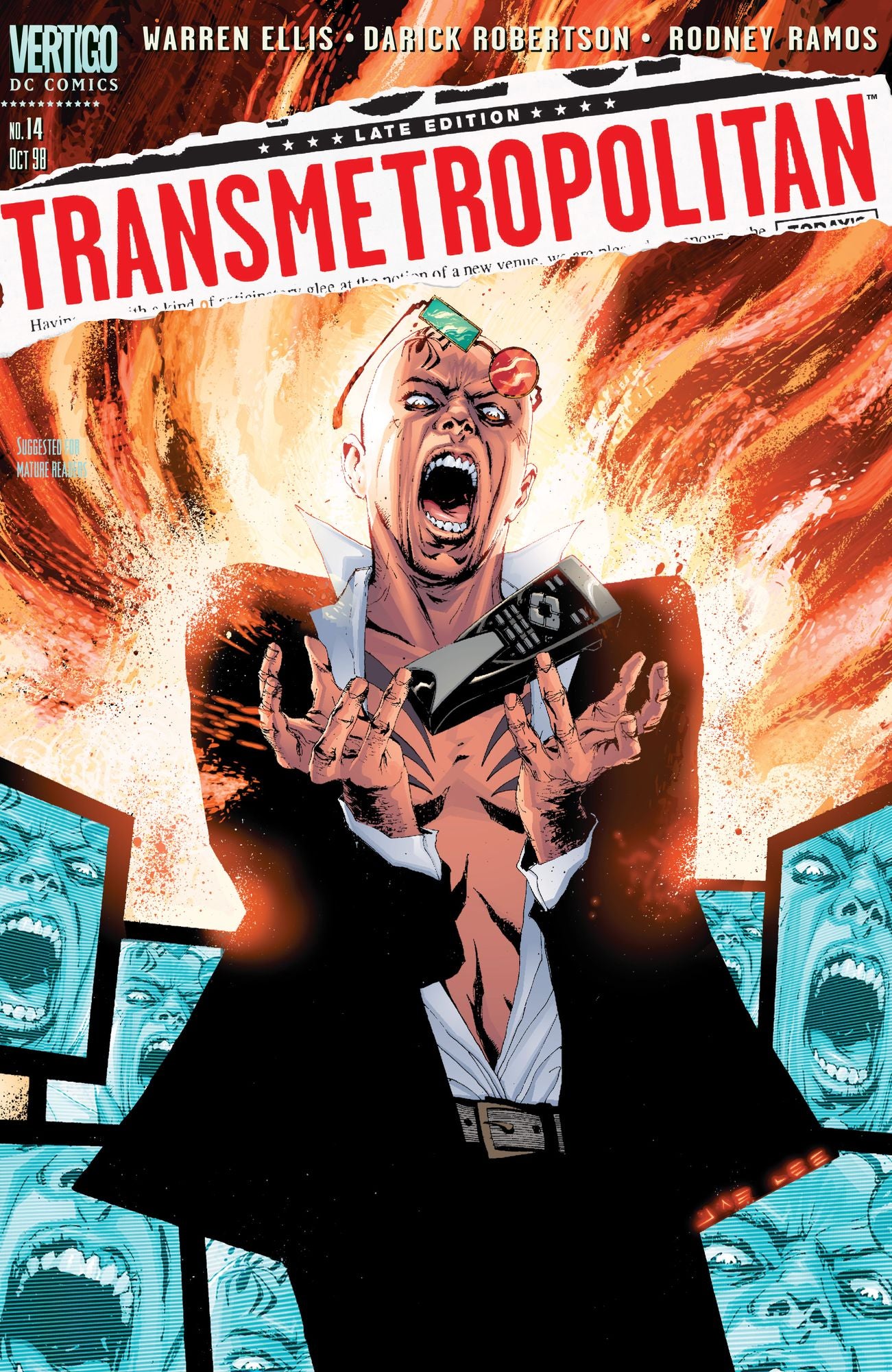Transmetropolitan #14 (NOOK Comic with Zoom View)