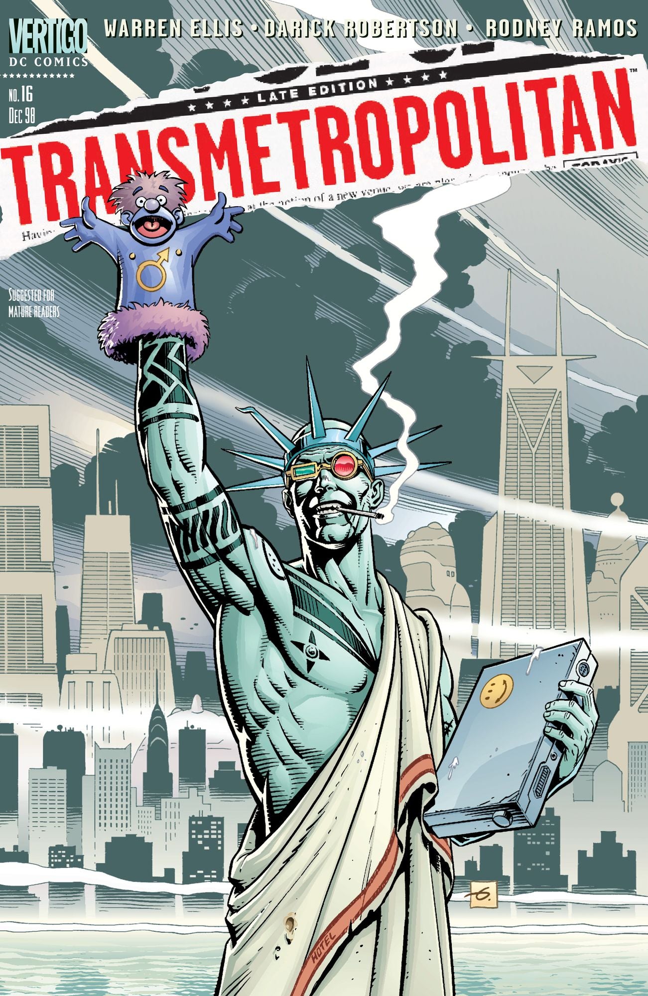 Transmetropolitan #16 (NOOK Comic with Zoom View)