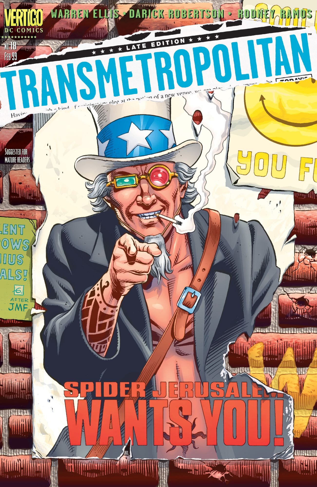 Transmetropolitan #18 (NOOK Comic with Zoom View)