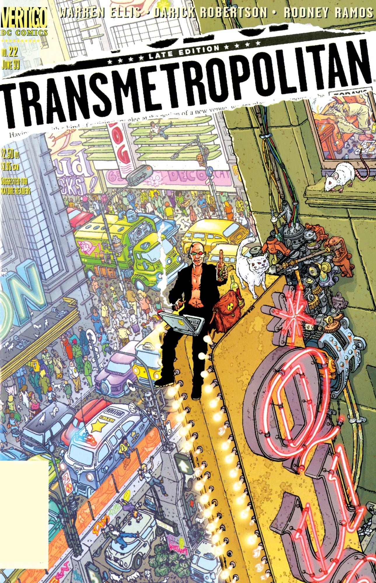 Transmetropolitan #22 (NOOK Comic with Zoom View)