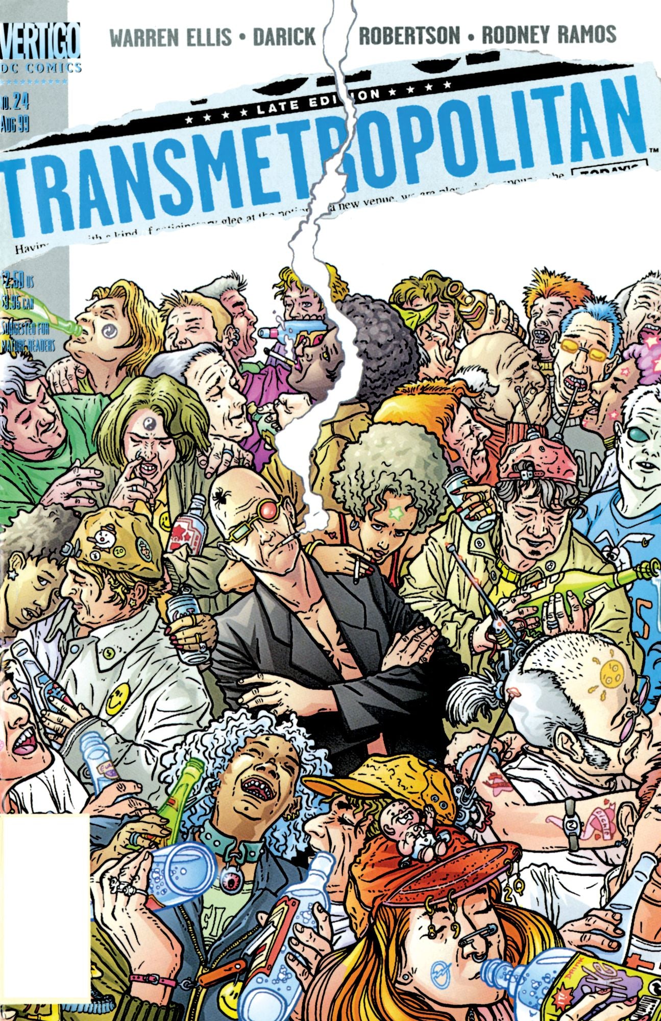 Transmetropolitan #24 (NOOK Comic with Zoom View)