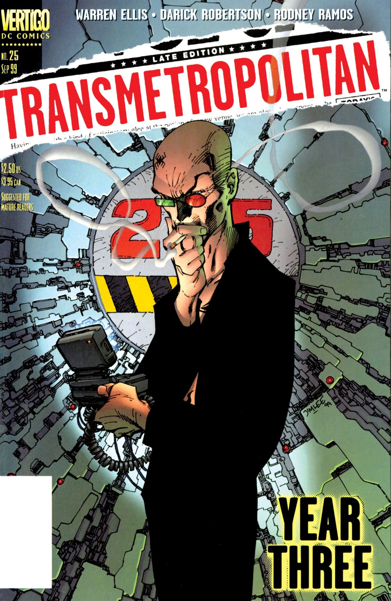 Transmetropolitan #25 (NOOK Comic with Zoom View)