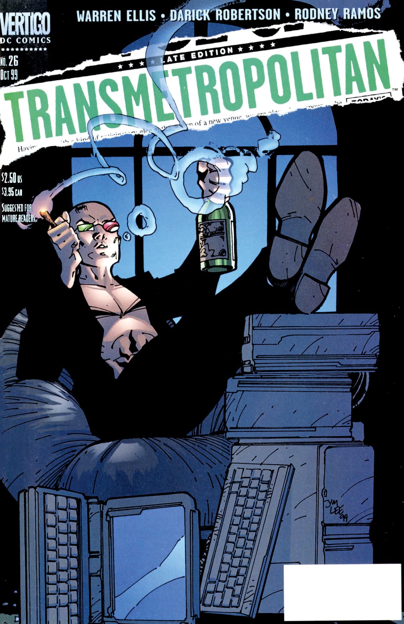 Transmetropolitan #26 (NOOK Comic with Zoom View)