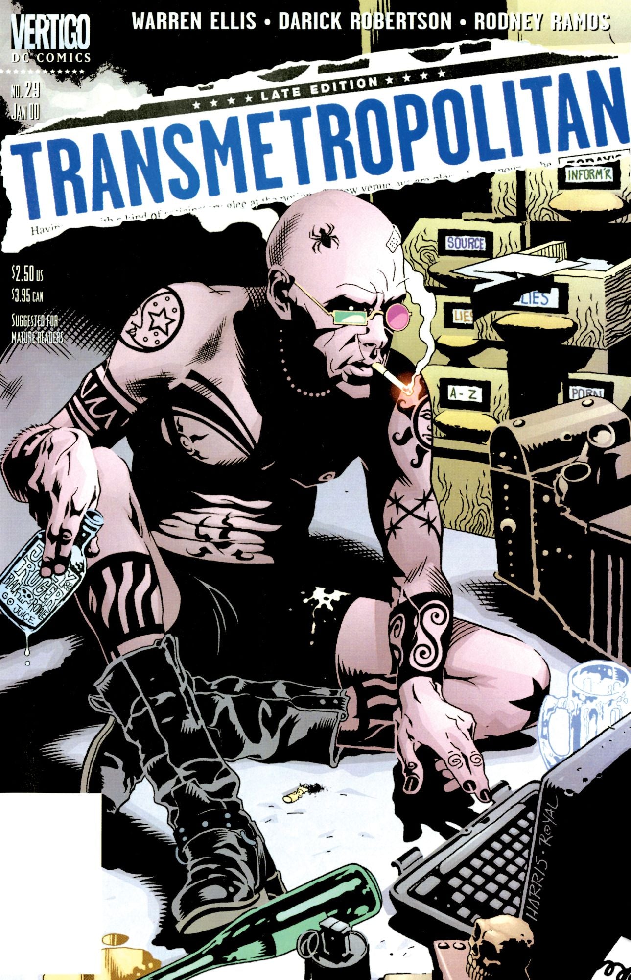 Transmetropolitan #29 (NOOK Comic with Zoom View)