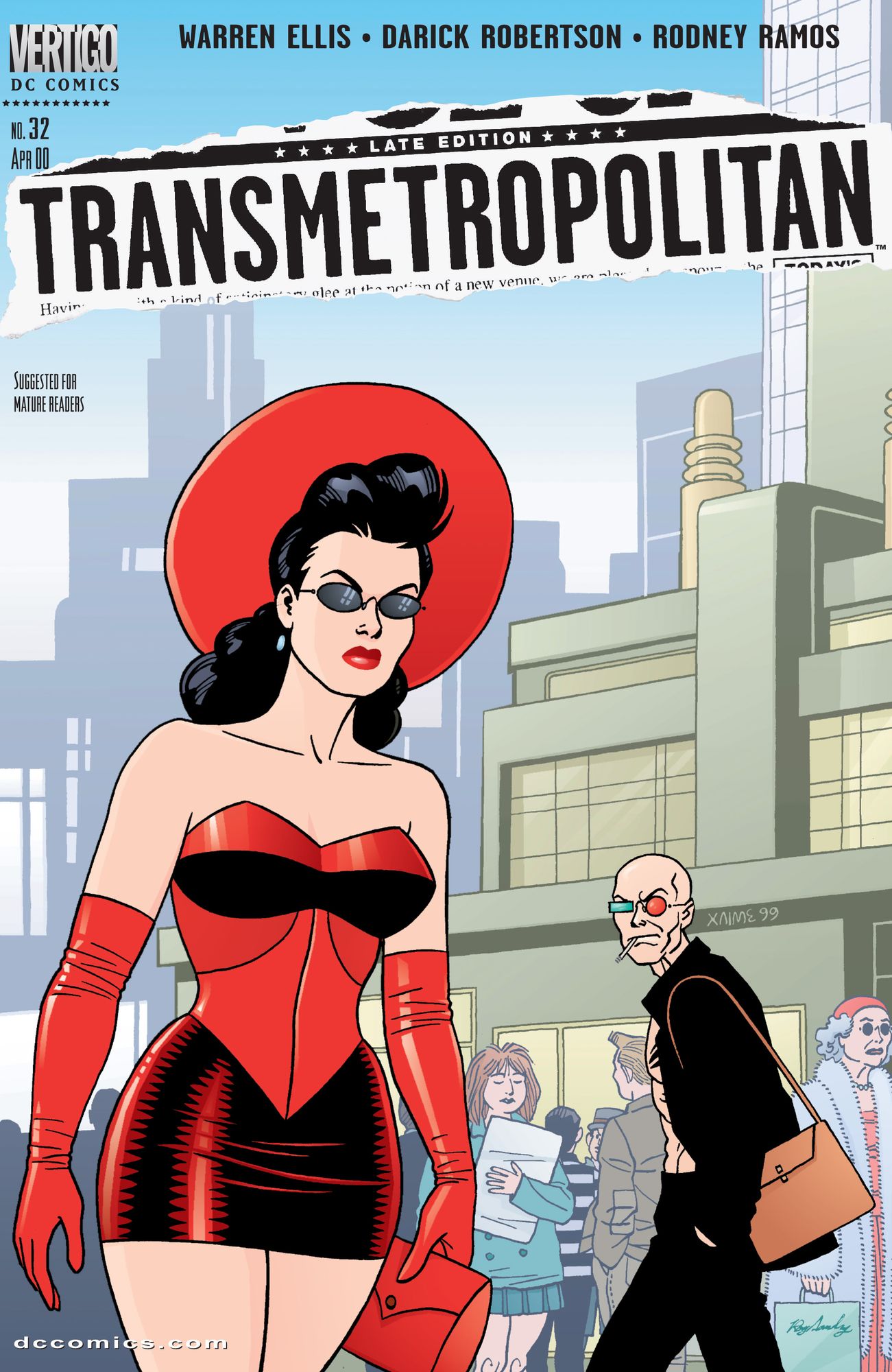 Transmetropolitan #32 (NOOK Comic with Zoom View)