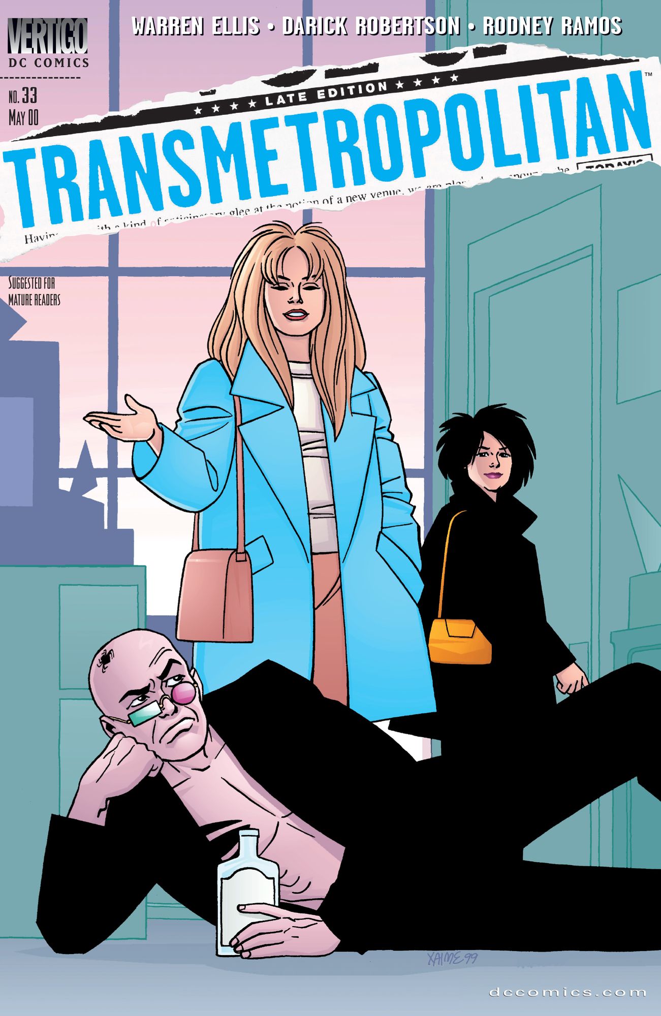 Transmetropolitan #33 (NOOK Comic with Zoom View)