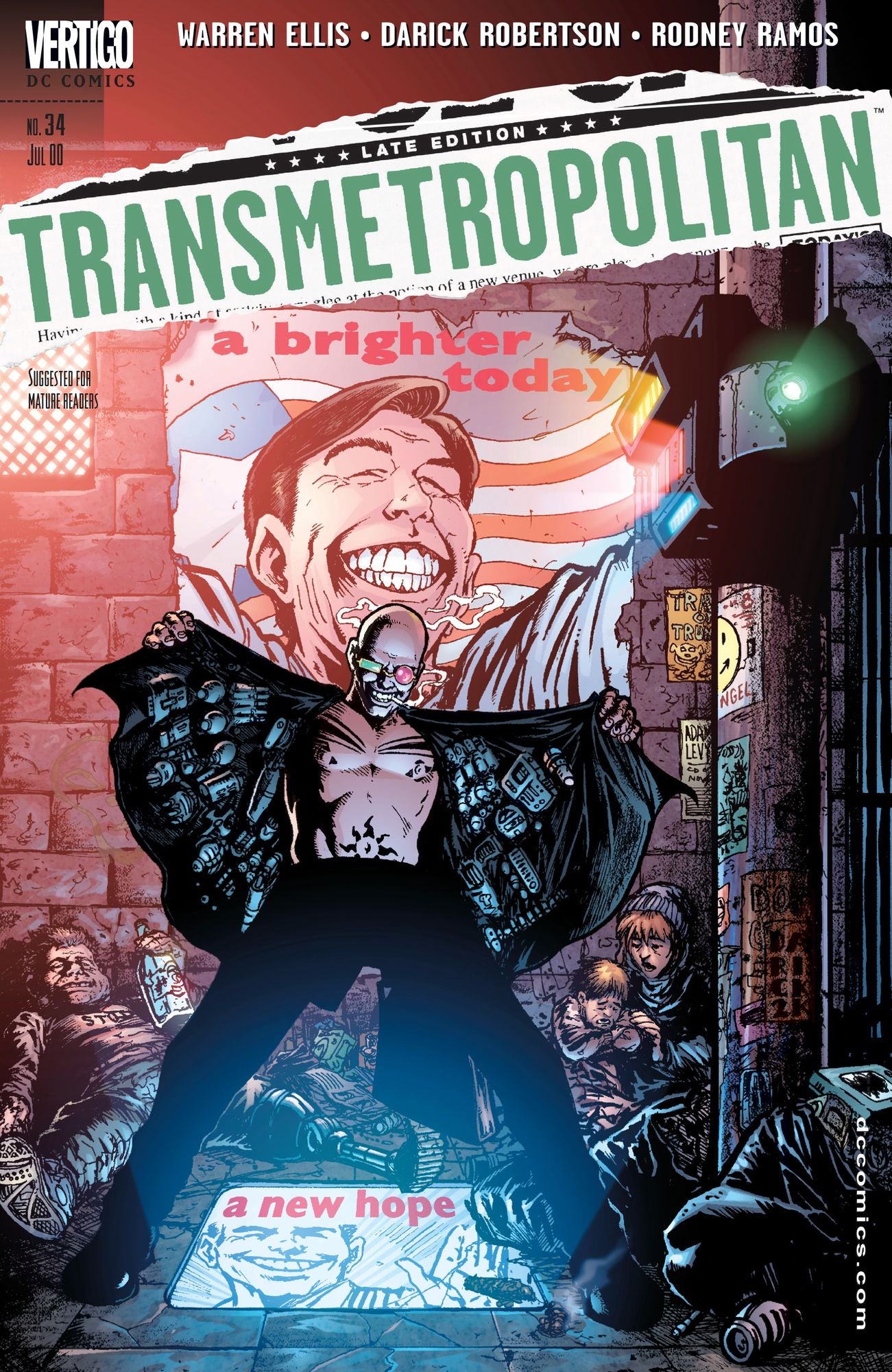 Transmetropolitan #34 (NOOK Comic with Zoom View)
