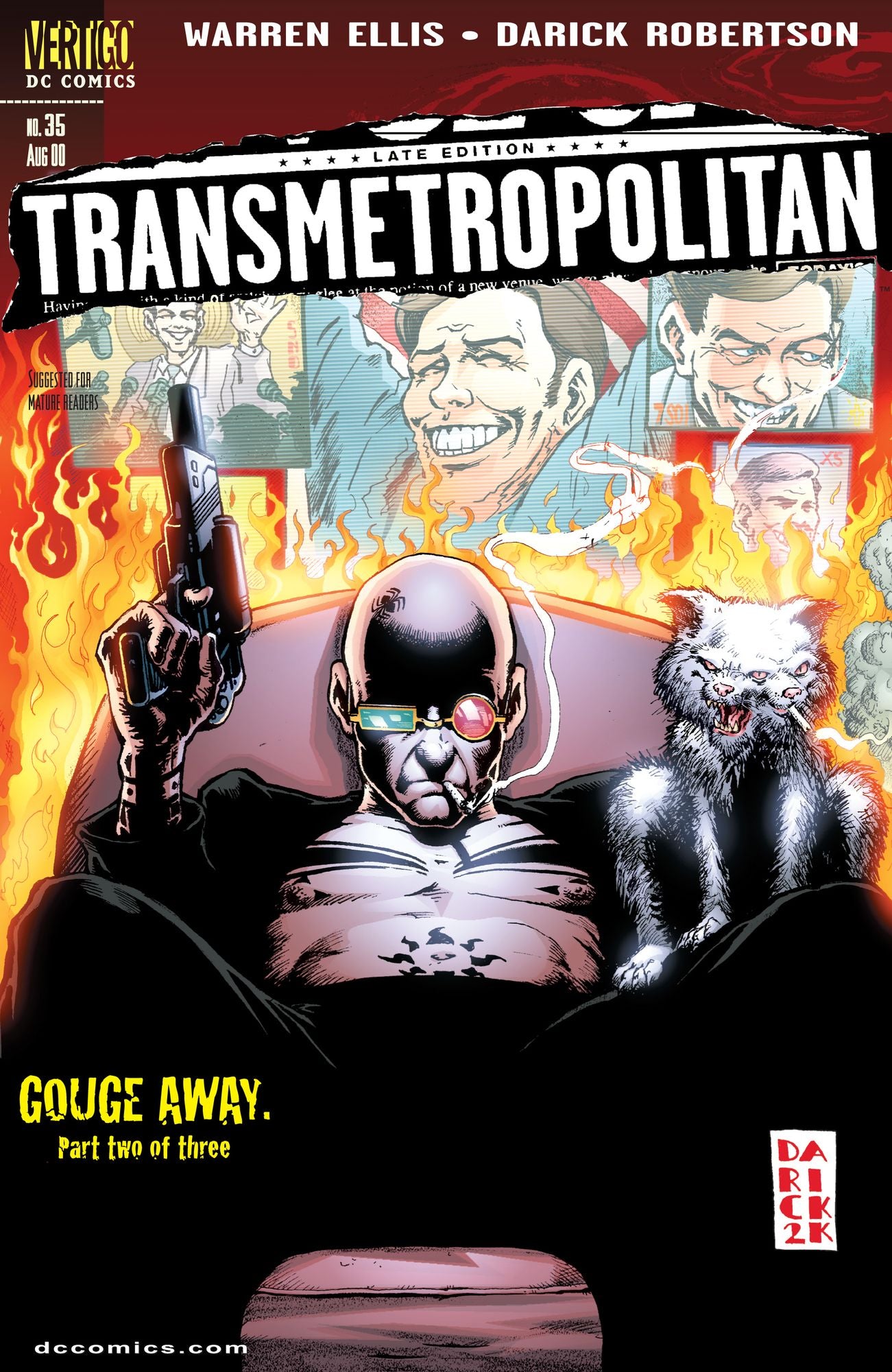 Transmetropolitan #35 (NOOK Comic with Zoom View)