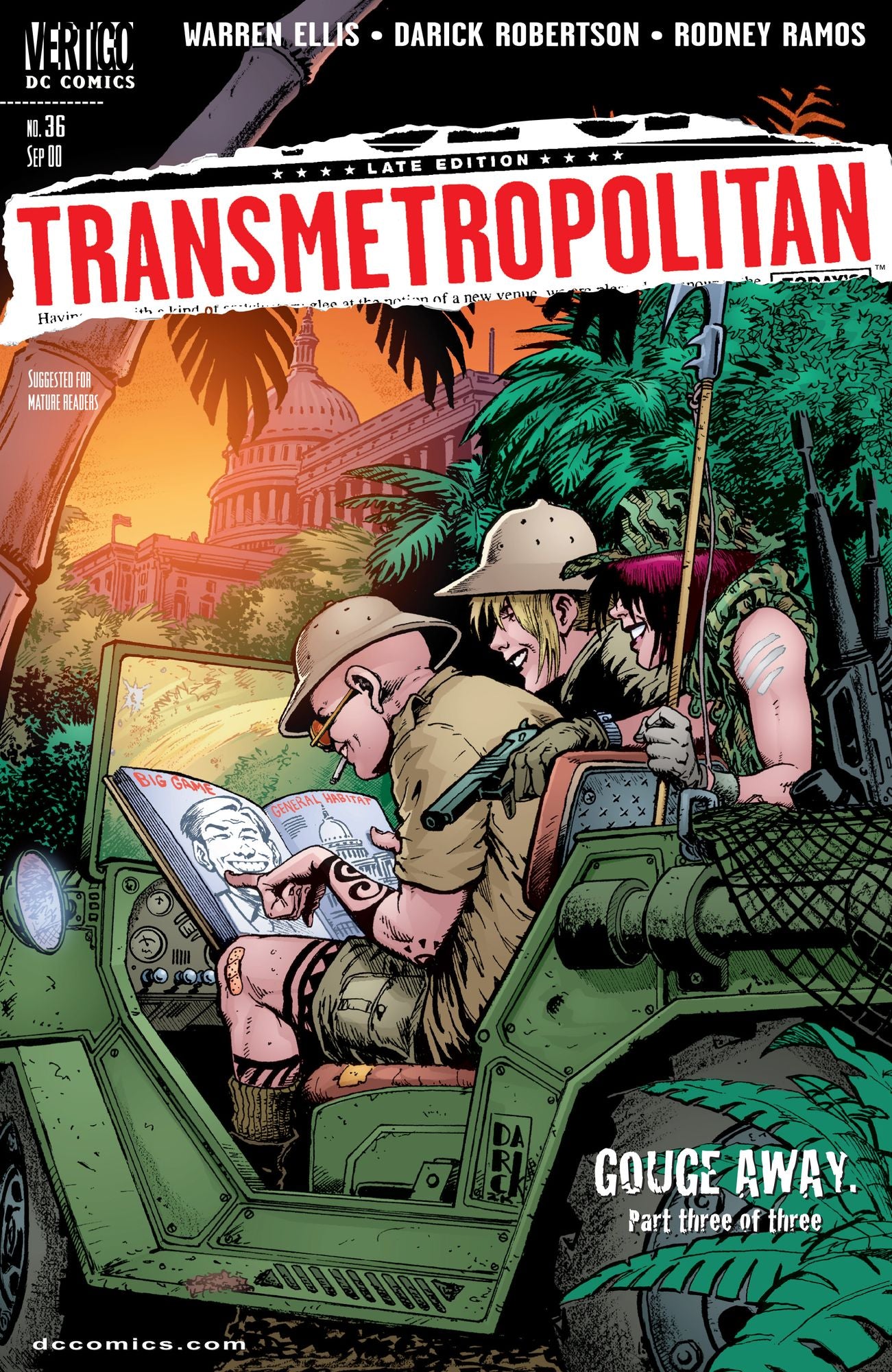 Transmetropolitan #36 (NOOK Comic with Zoom View)