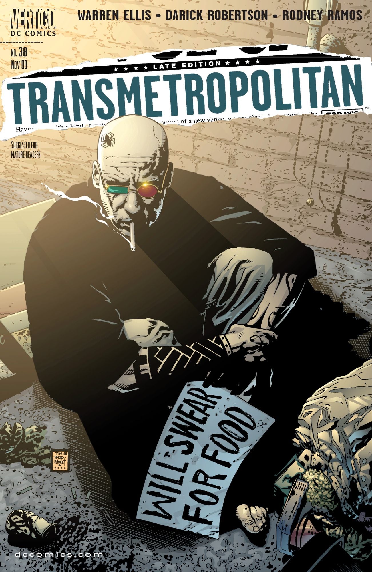 Transmetropolitan #38 (NOOK Comic with Zoom View)