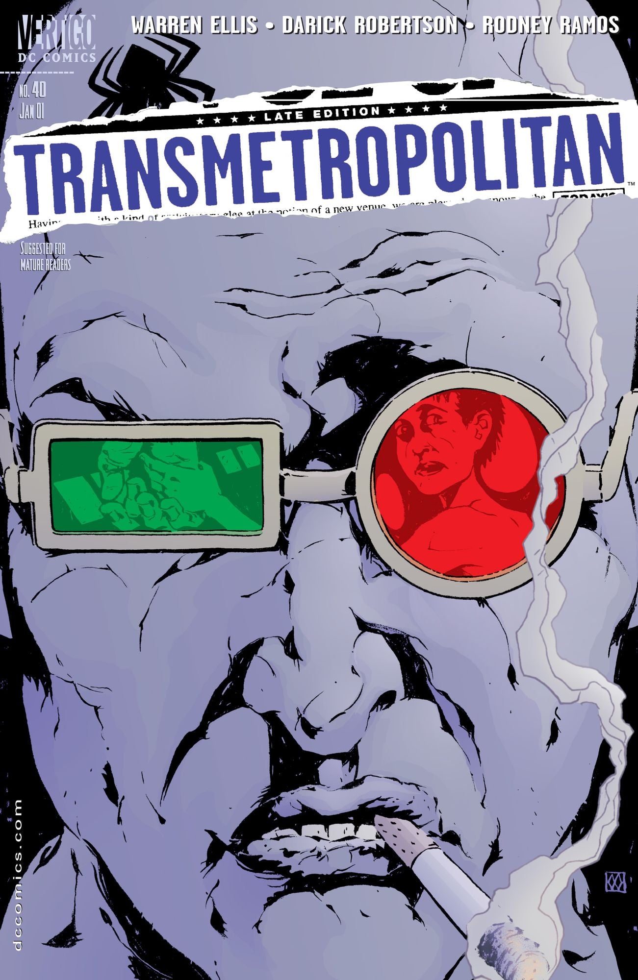 Transmetropolitan #40 (NOOK Comic with Zoom View)