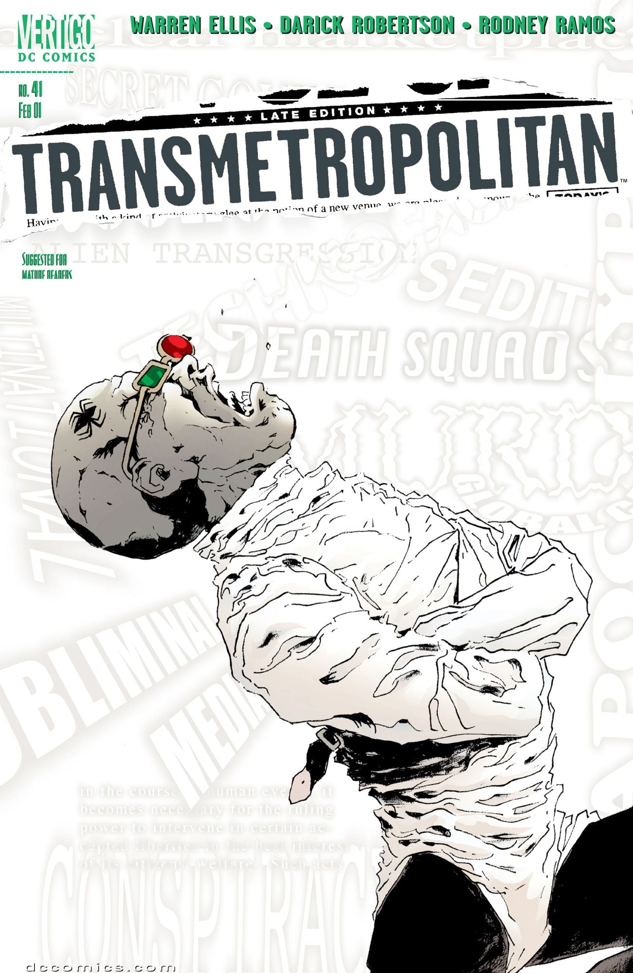 Transmetropolitan #41 (NOOK Comic with Zoom View)