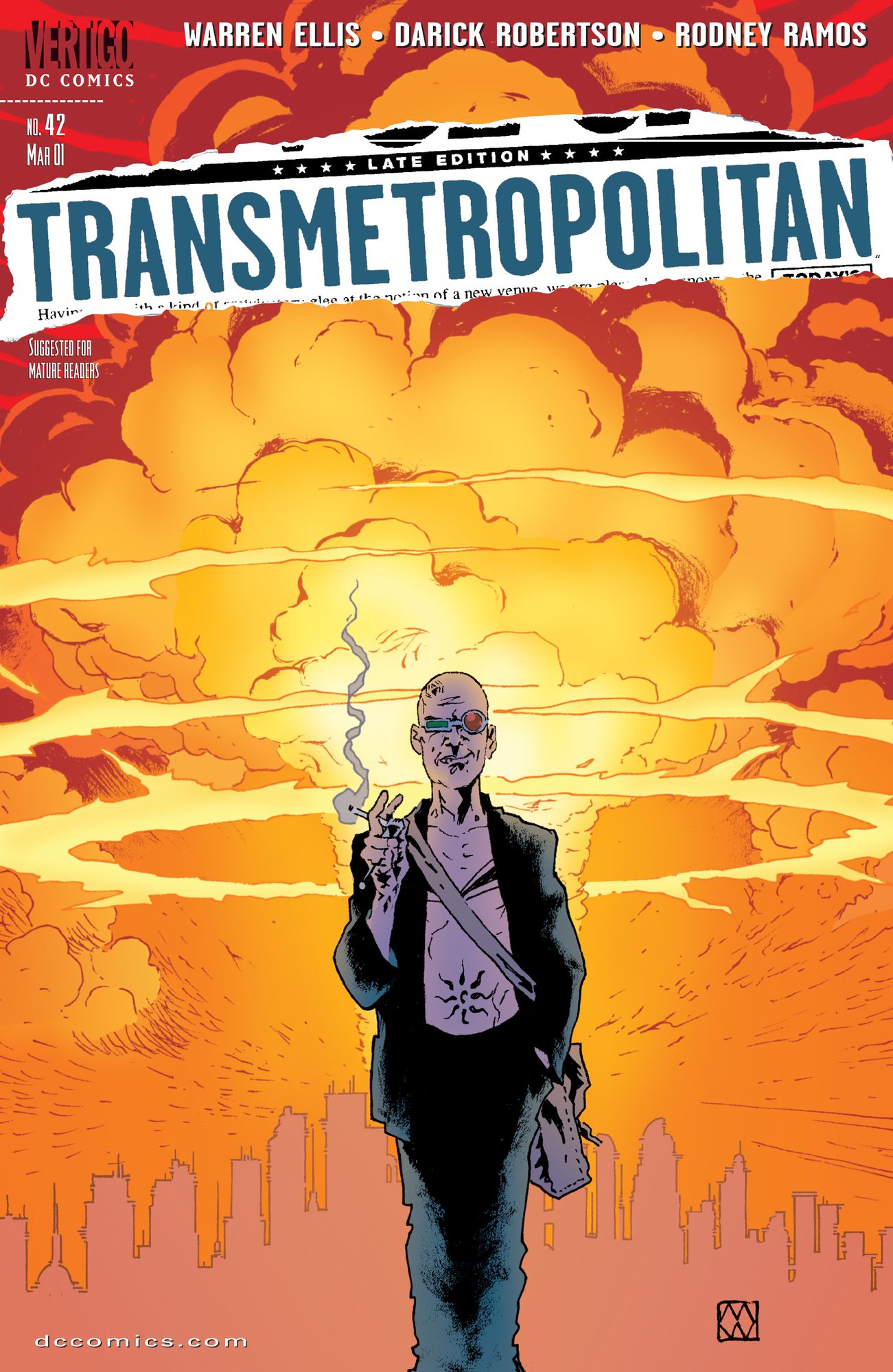 Transmetropolitan #42 (NOOK Comic with Zoom View)