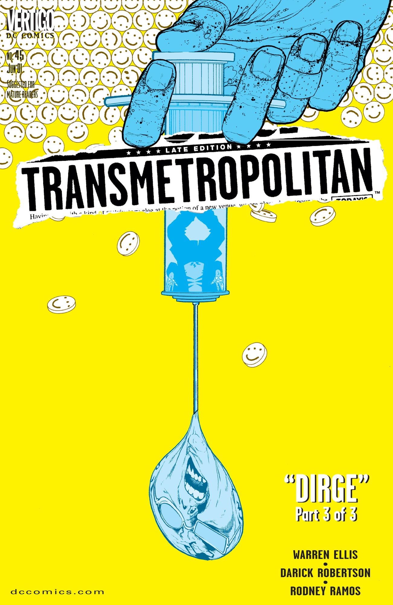 Transmetropolitan #45 (NOOK Comic with Zoom View)