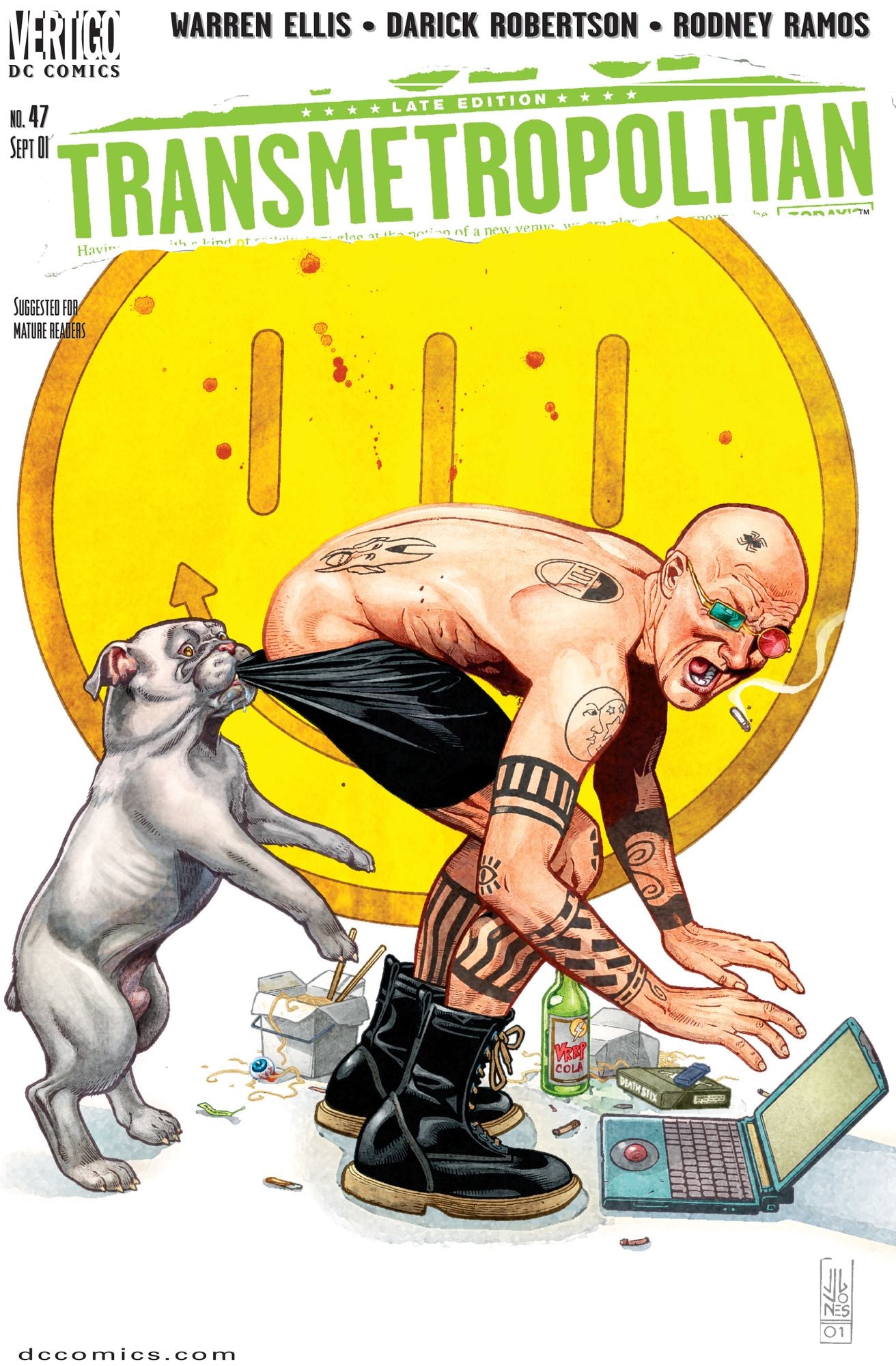 Transmetropolitan #47 (NOOK Comic with Zoom View)