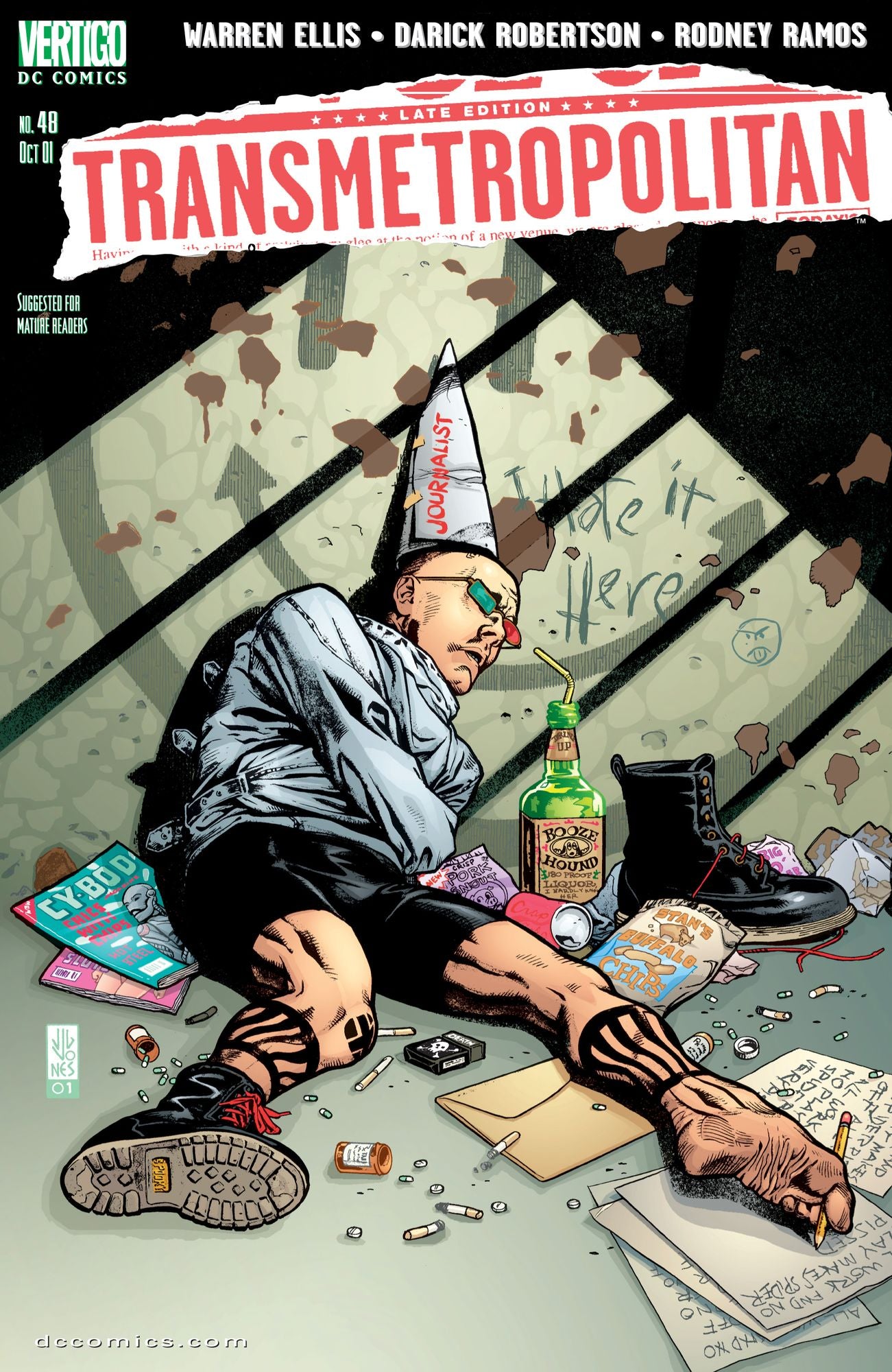 Transmetropolitan #48 (NOOK Comic with Zoom View)