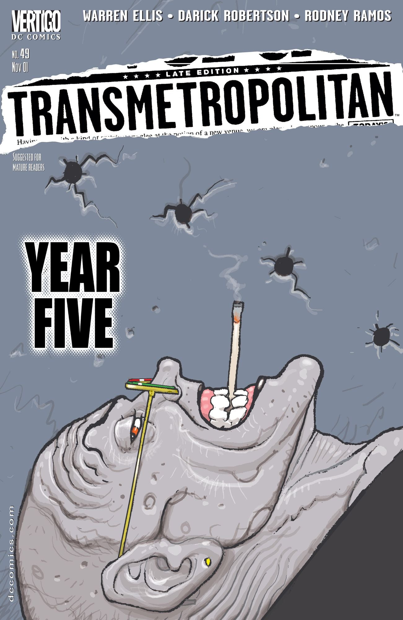 Transmetropolitan #49 (NOOK Comic with Zoom View)