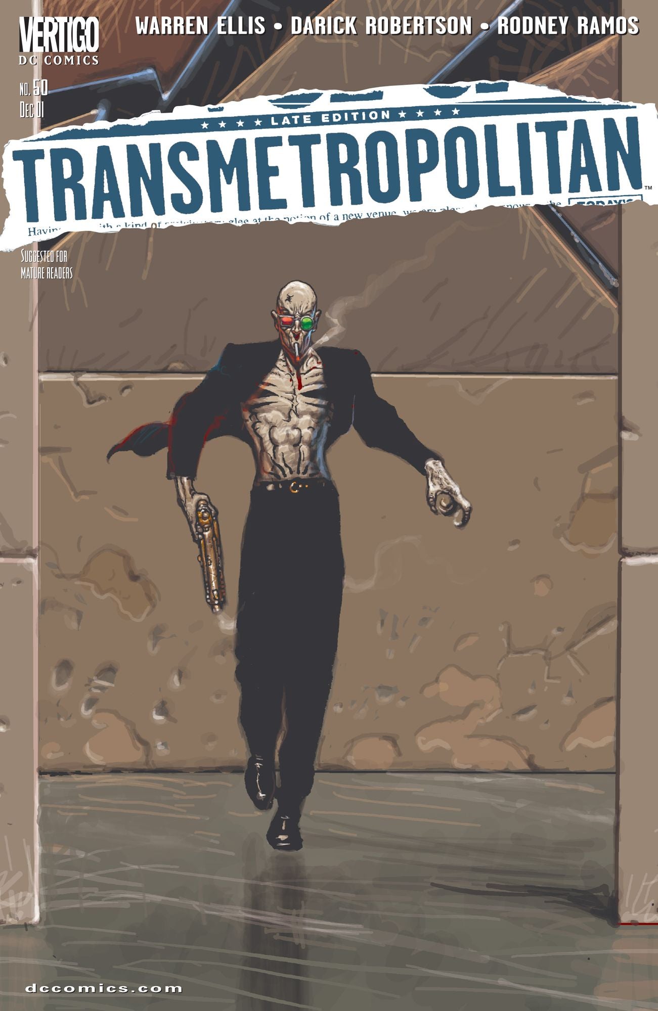 Transmetropolitan #50 (NOOK Comic with Zoom View)