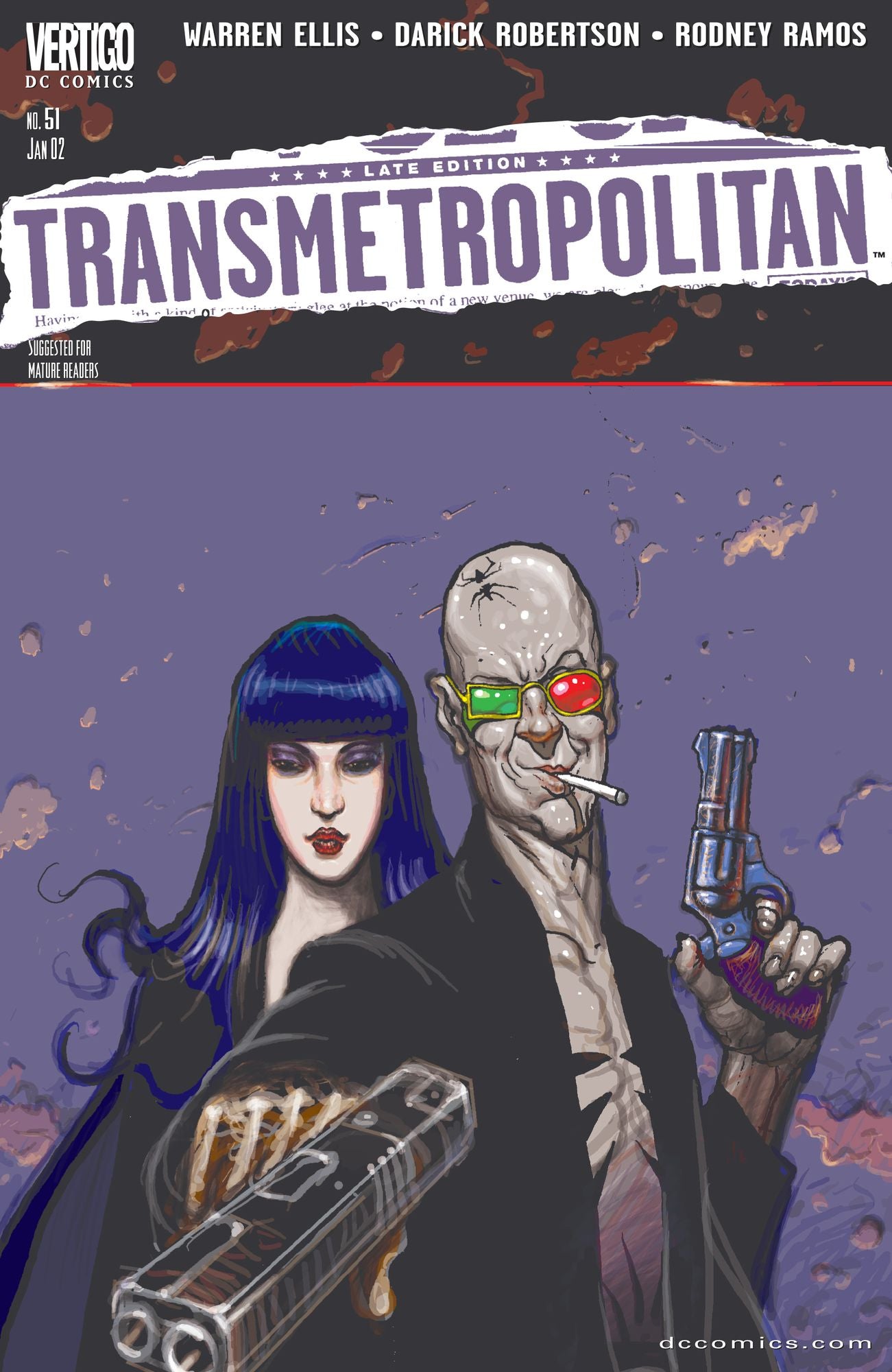 Transmetropolitan #51 (NOOK Comic with Zoom View)