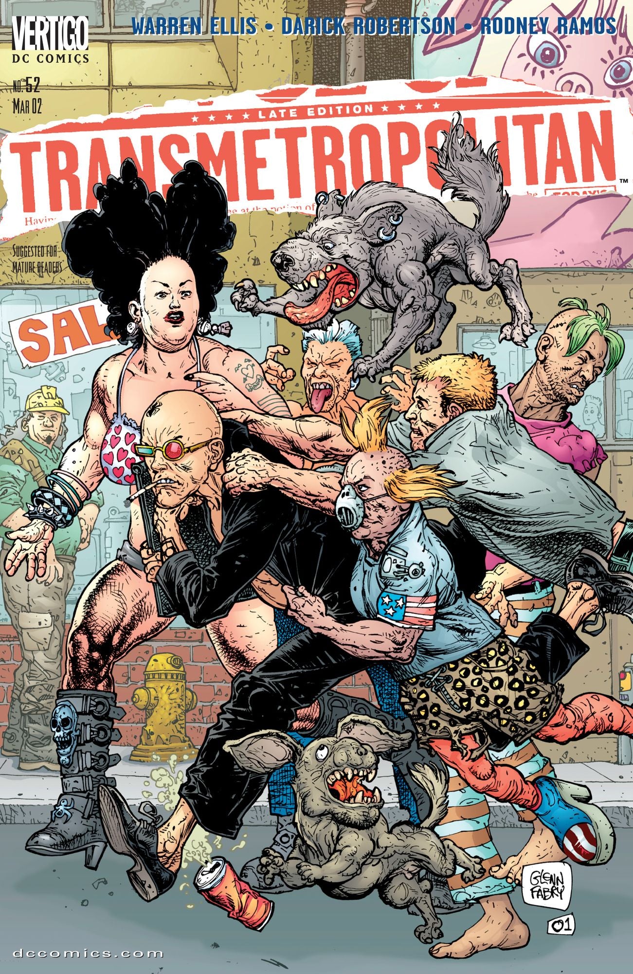 Transmetropolitan #52 (NOOK Comic with Zoom View)