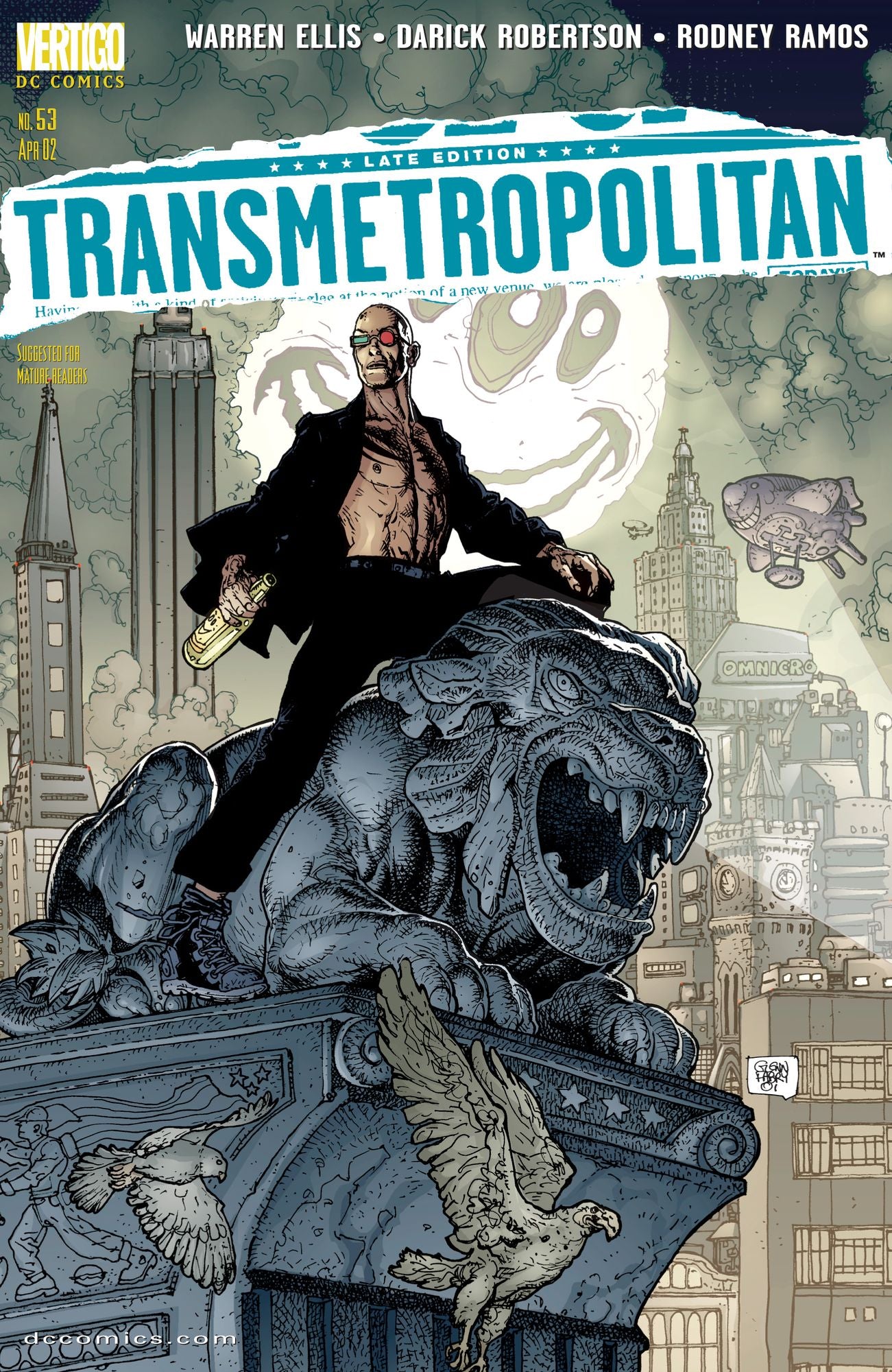 Transmetropolitan #53 (NOOK Comic with Zoom View)