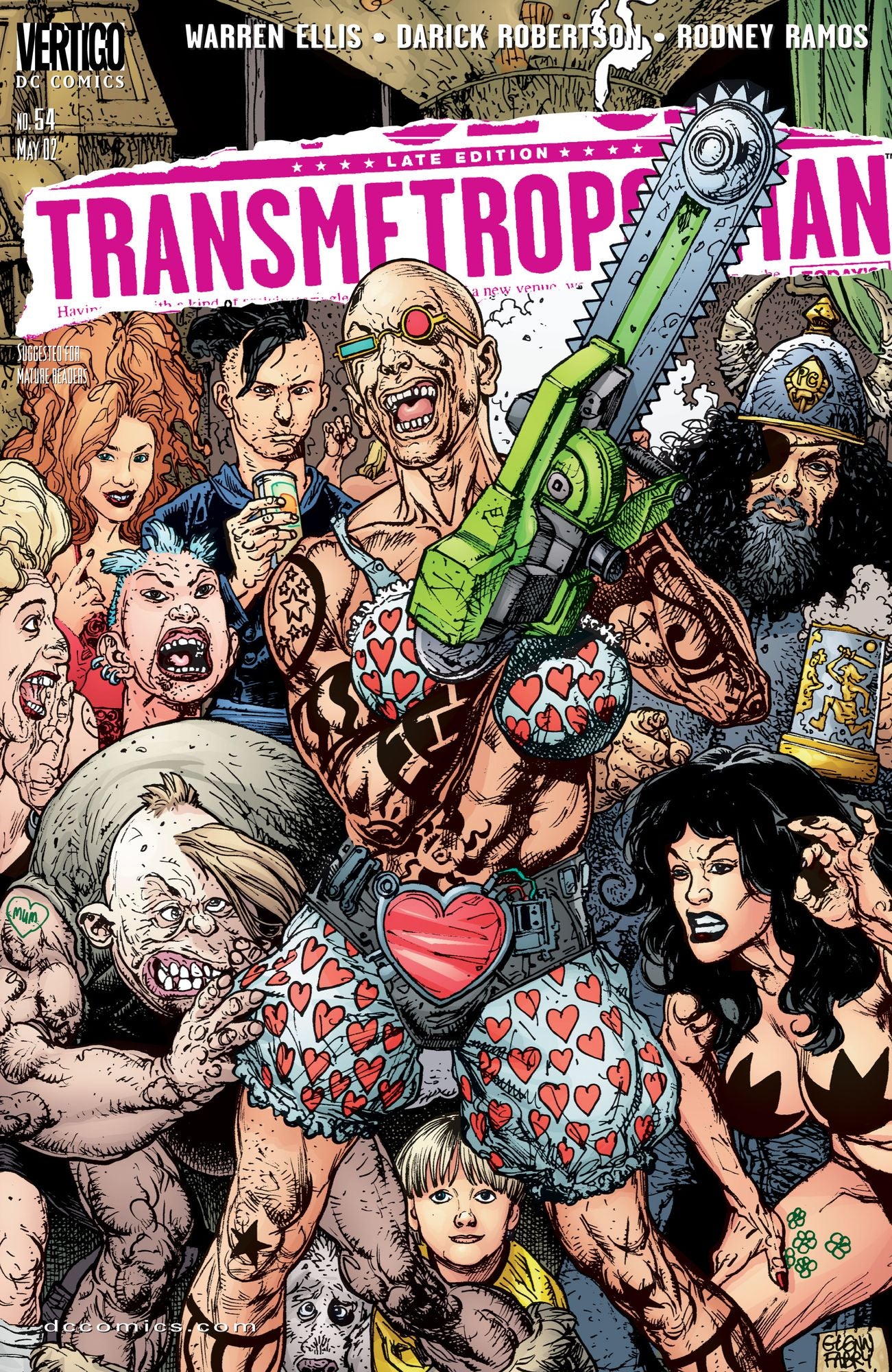 Transmetropolitan #54 (NOOK Comic with Zoom View)