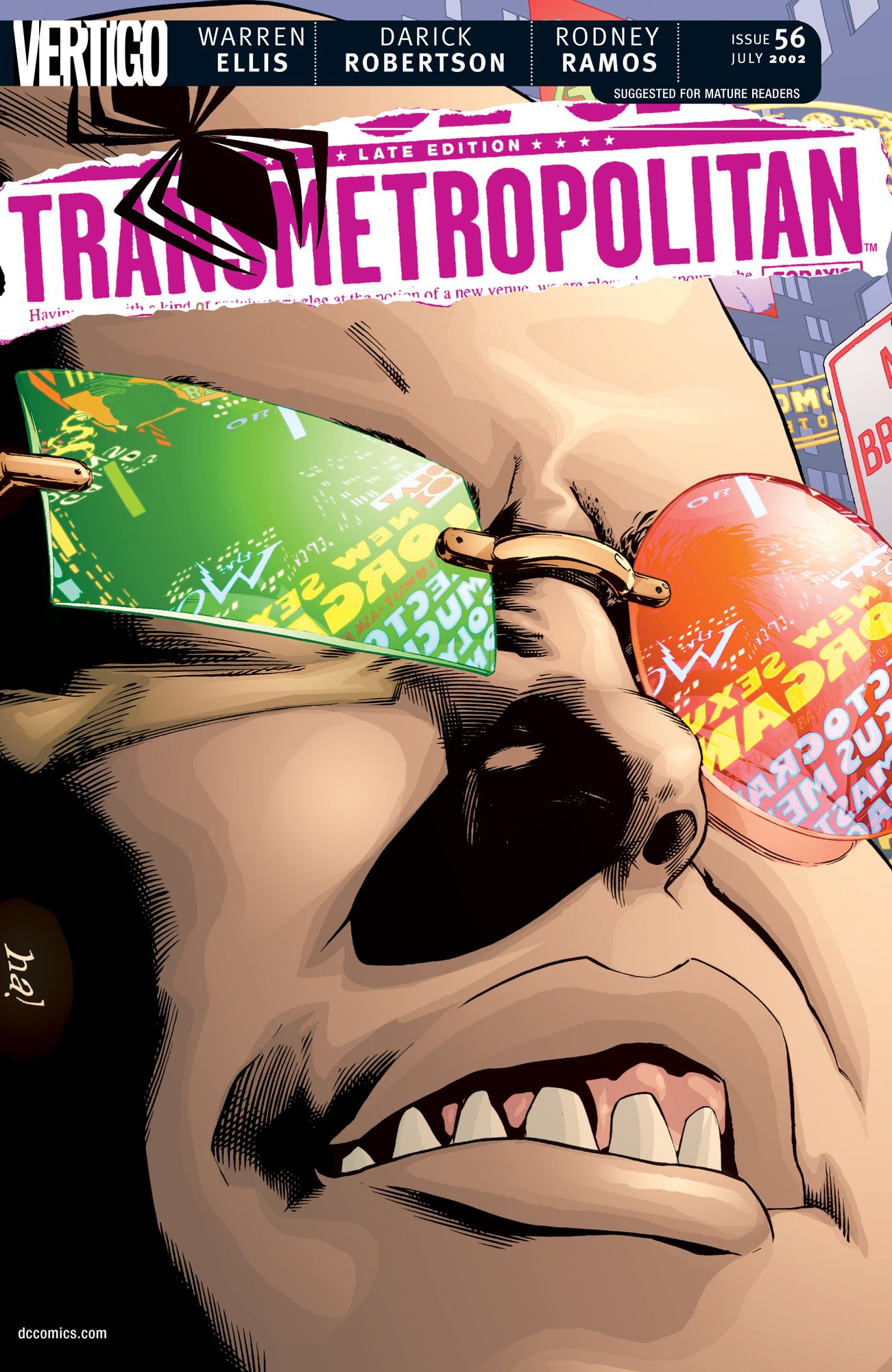 Transmetropolitan #56 (NOOK Comic with Zoom View)