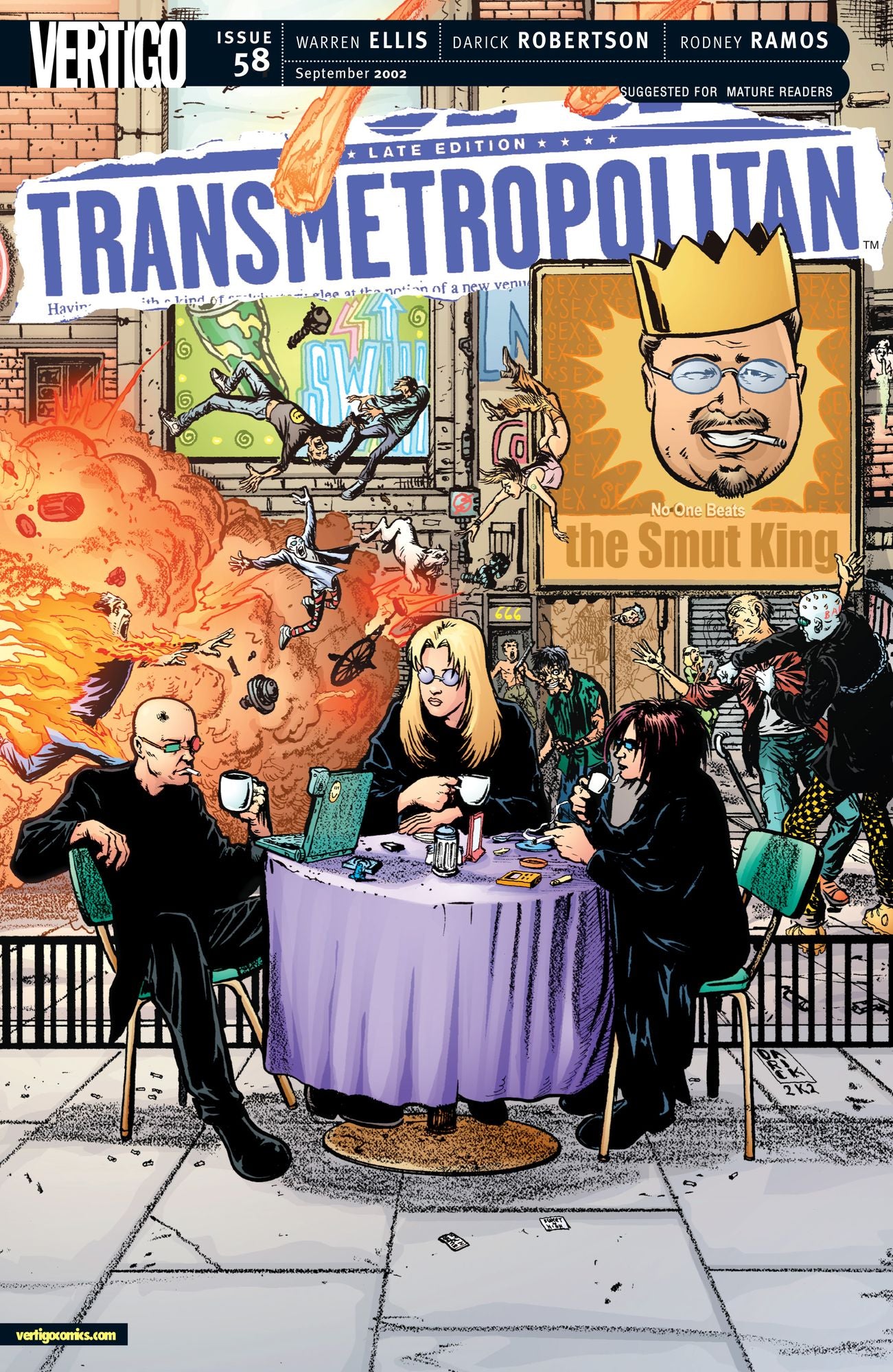Transmetropolitan #58 (NOOK Comic with Zoom View)