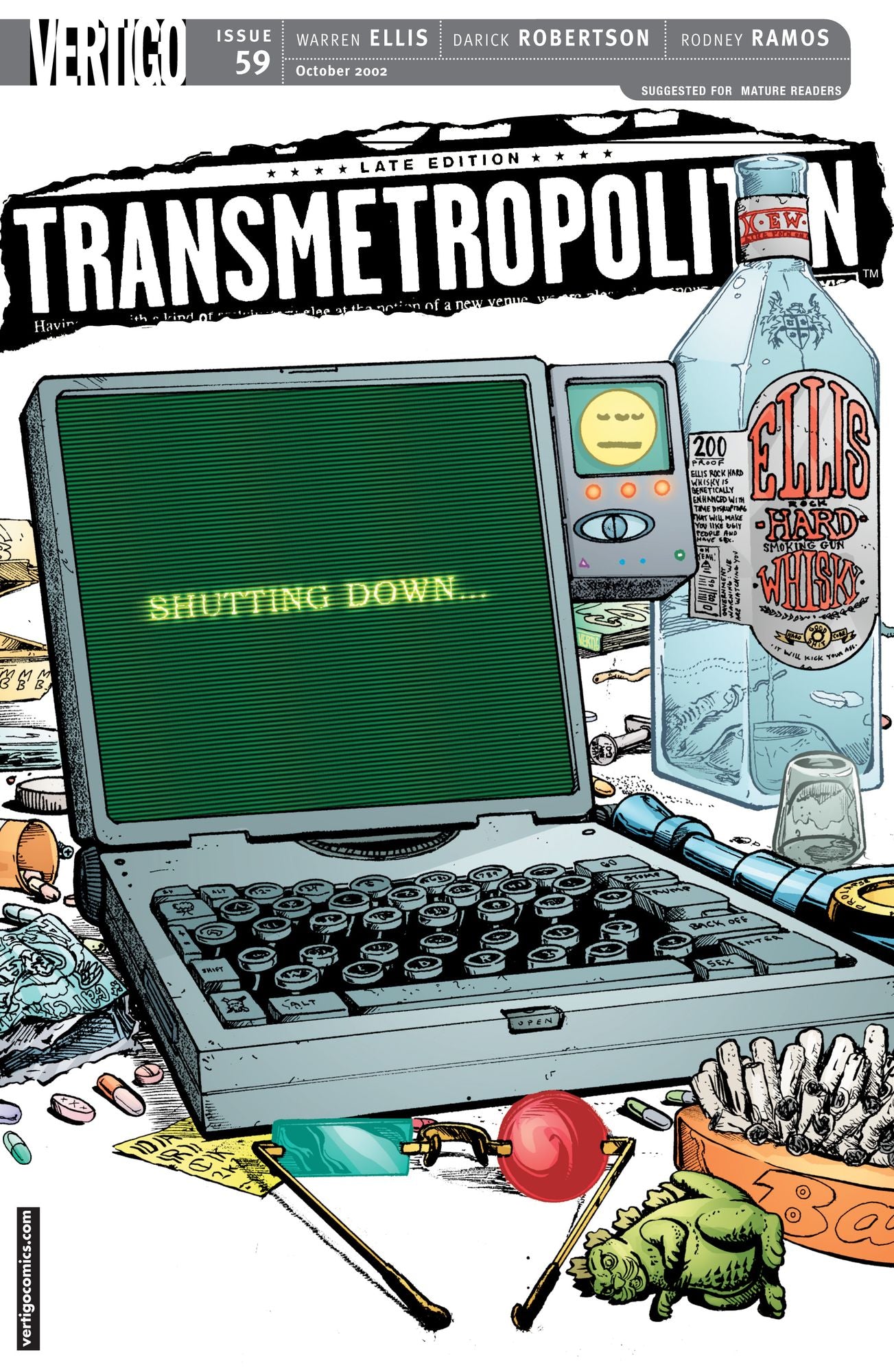 Transmetropolitan #59 (NOOK Comic with Zoom View)