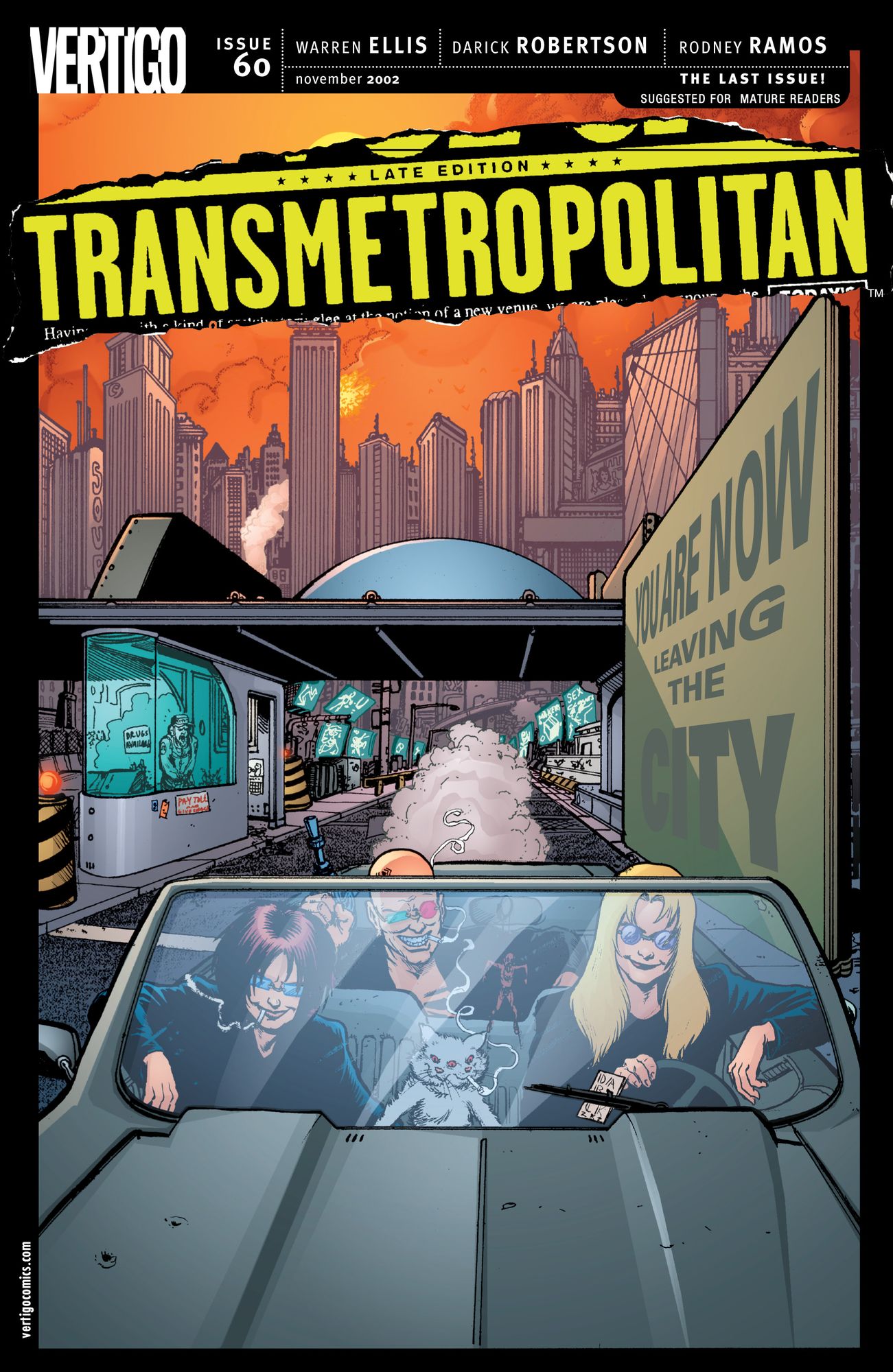 Transmetropolitan #60 (NOOK Comic with Zoom View)
