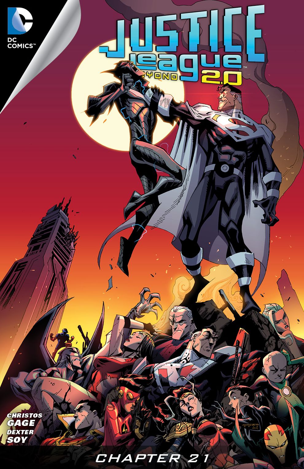 Justice League Beyond 2.0 (2013- ) #21 (NOOK Comic with Zoom View)