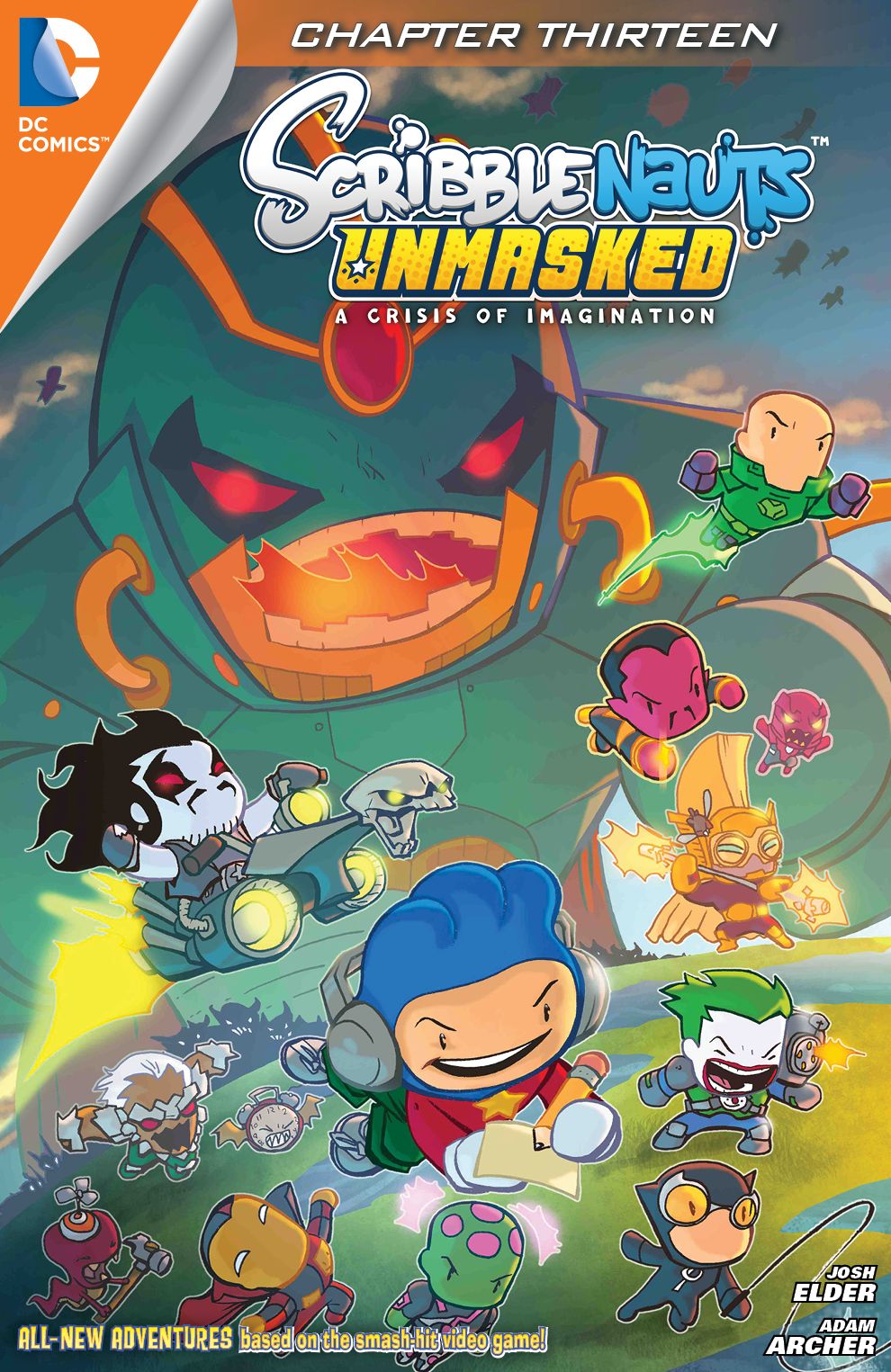 Scribblenauts Unmasked: A Crisis of Imagination #13 (NOOK Comic with Zoom View)