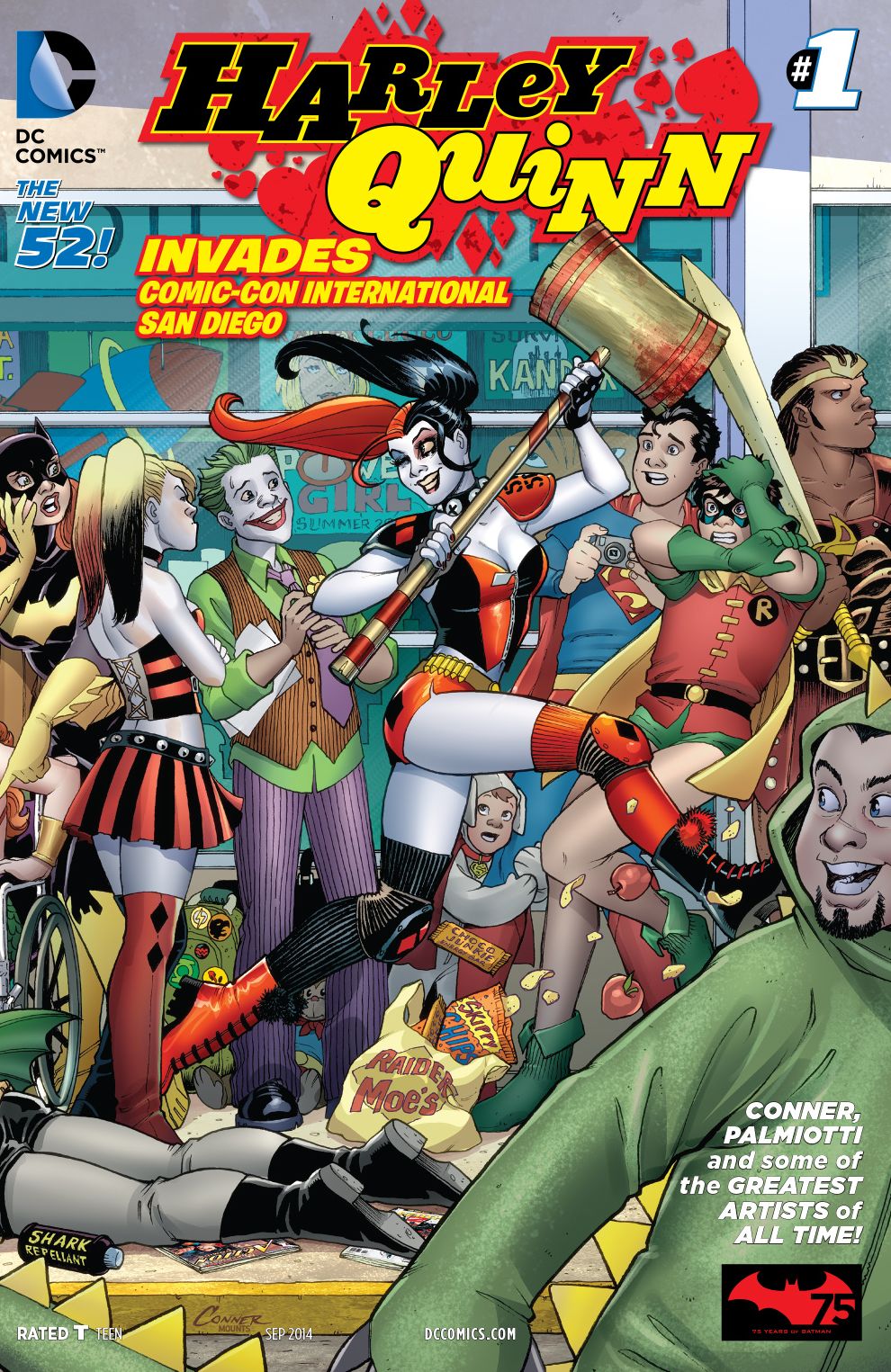 Harley Quinn Invades Comic-Con International: San Diego #1 (NOOK Comic with Zoom View)