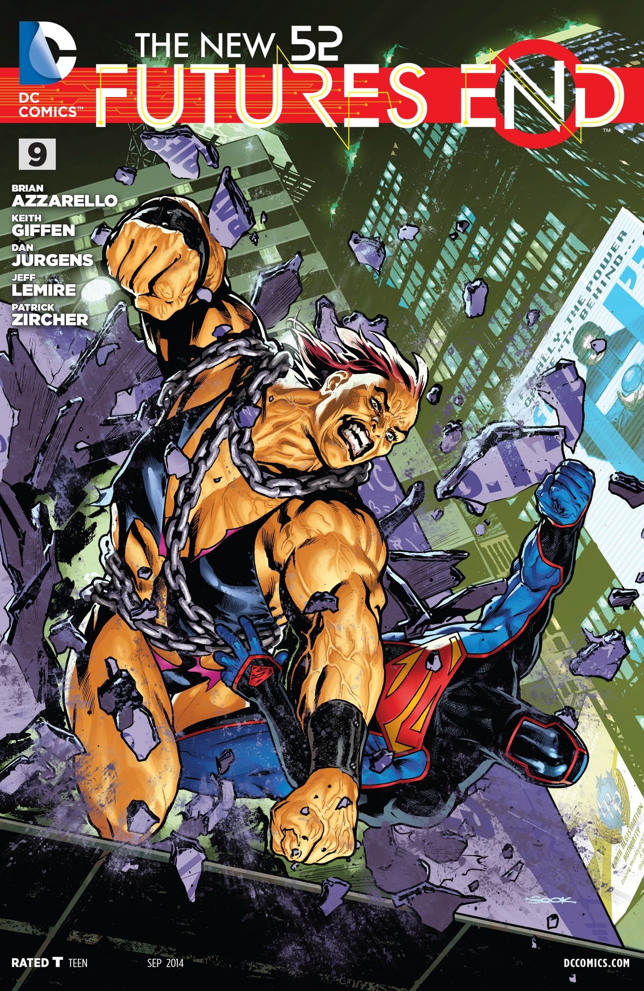 The New 52 : Futures End #9 (NOOK Comic with Zoom View)
