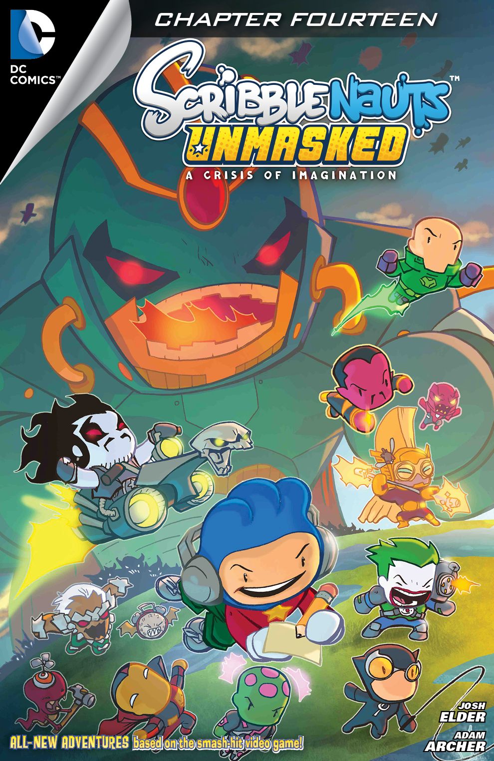 Scribblenauts Unmasked: A Crisis of Imagination #14 (NOOK Comic with Zoom View)