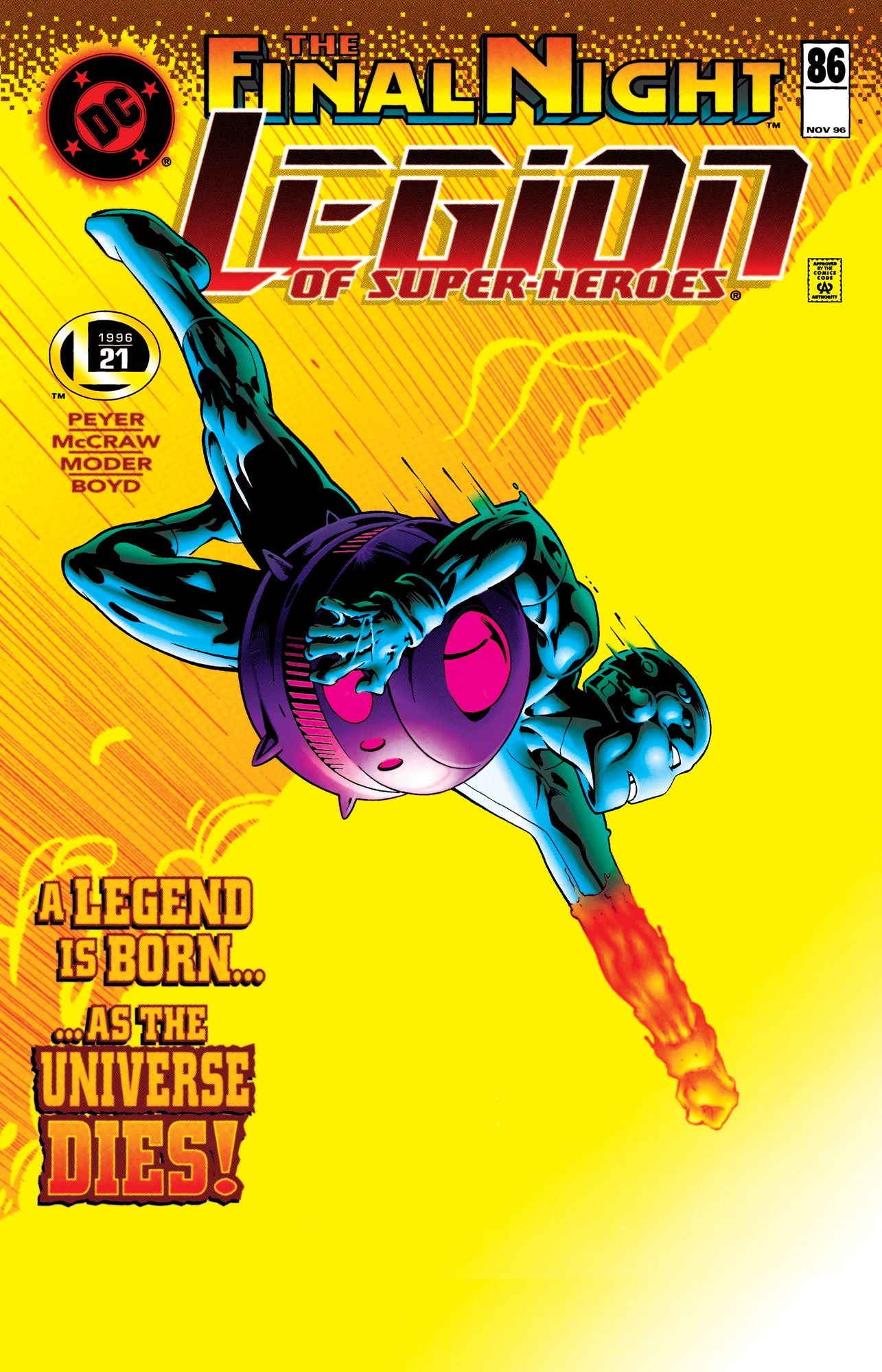 Legion of Super-Heroes (1989-2000) #86 (NOOK Comic with Zoom View)