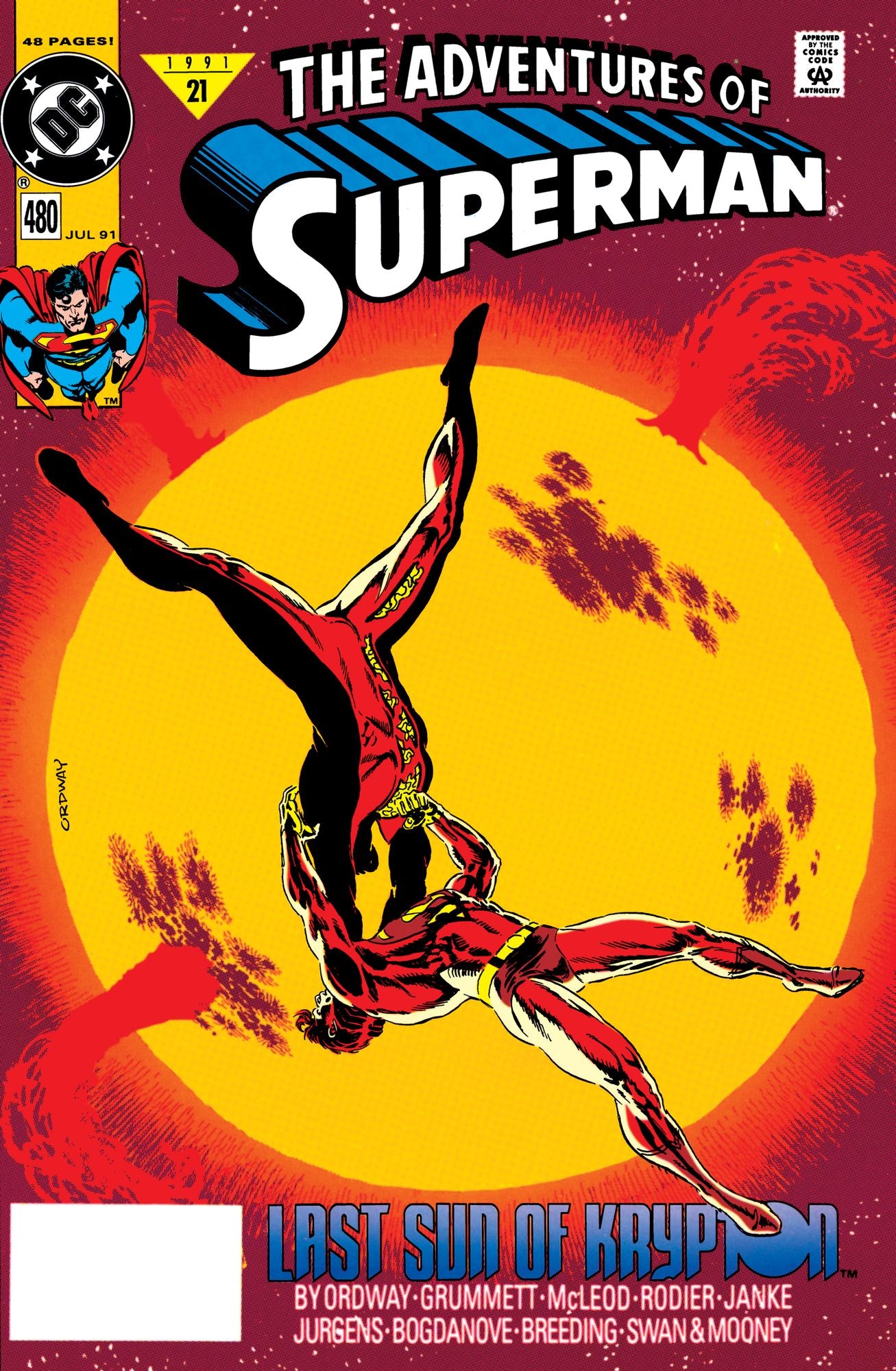 Adventures of Superman (1986-2006) #480 (NOOK Comic with Zoom View)