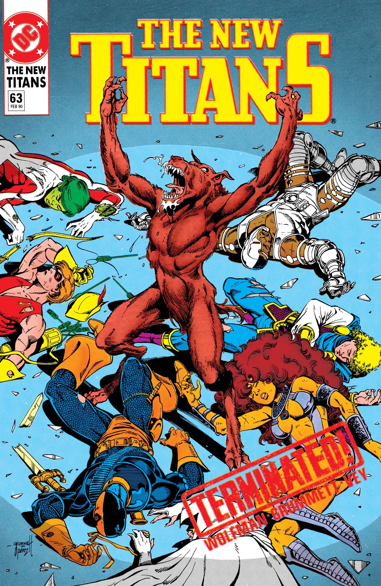 The New Titans (1988-1996) #63 (NOOK Comic with Zoom View)