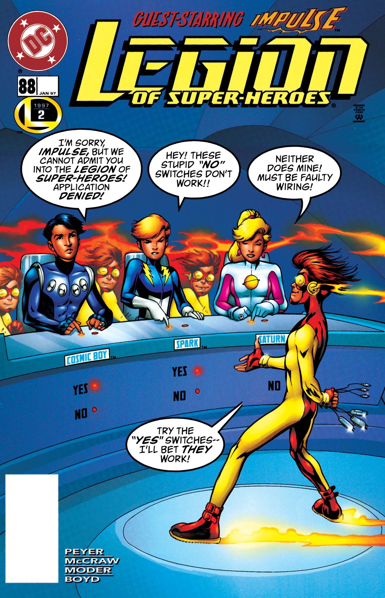 Legion of Super-Heroes (1989-2000) #88