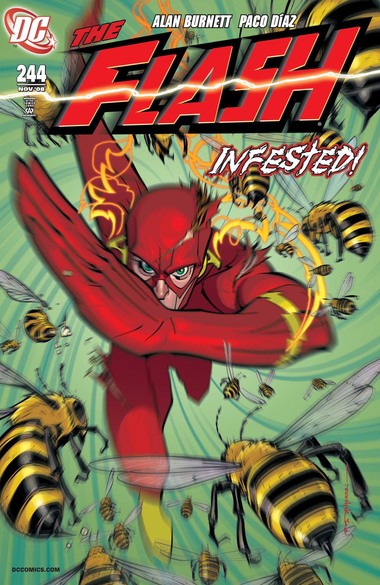The Flash (1987-2009) #244