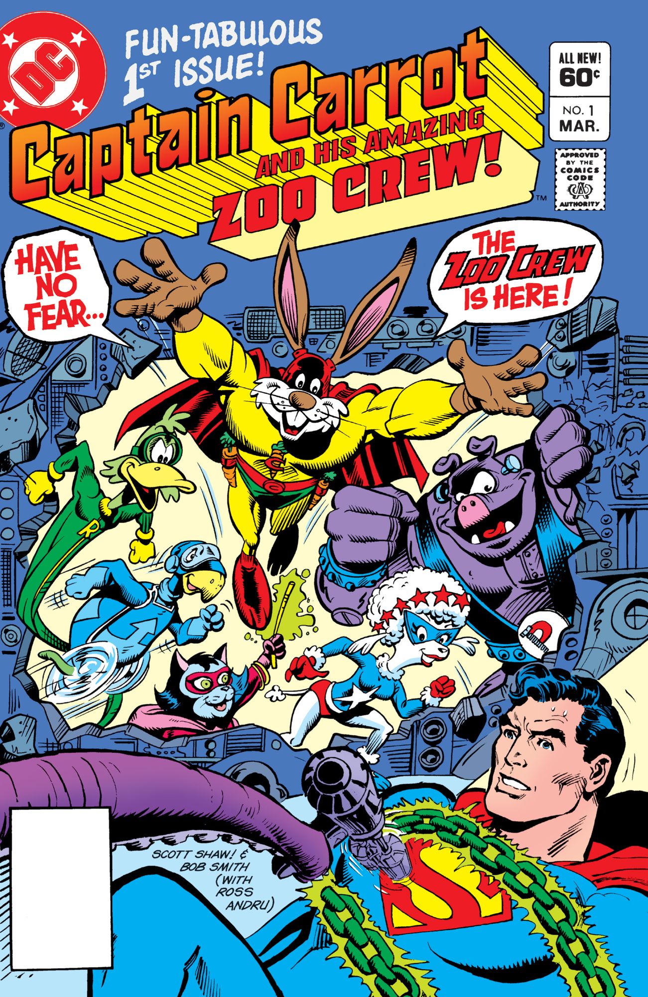 Captain Carrot and His Amazing Zoo Crew (1982-) #1