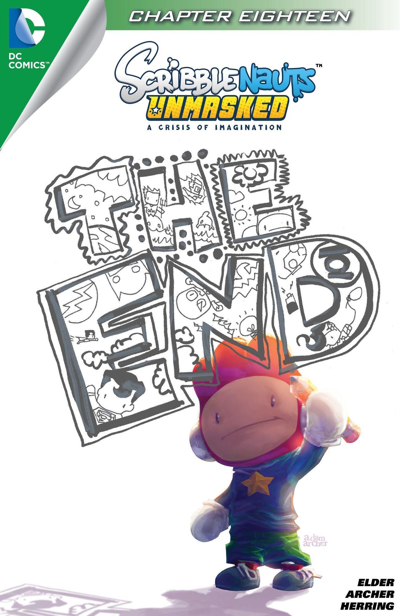 Scribblenauts Unmasked: A Crisis of Imagination (2009-) #18 (NOOK Comic with Zoom View)
