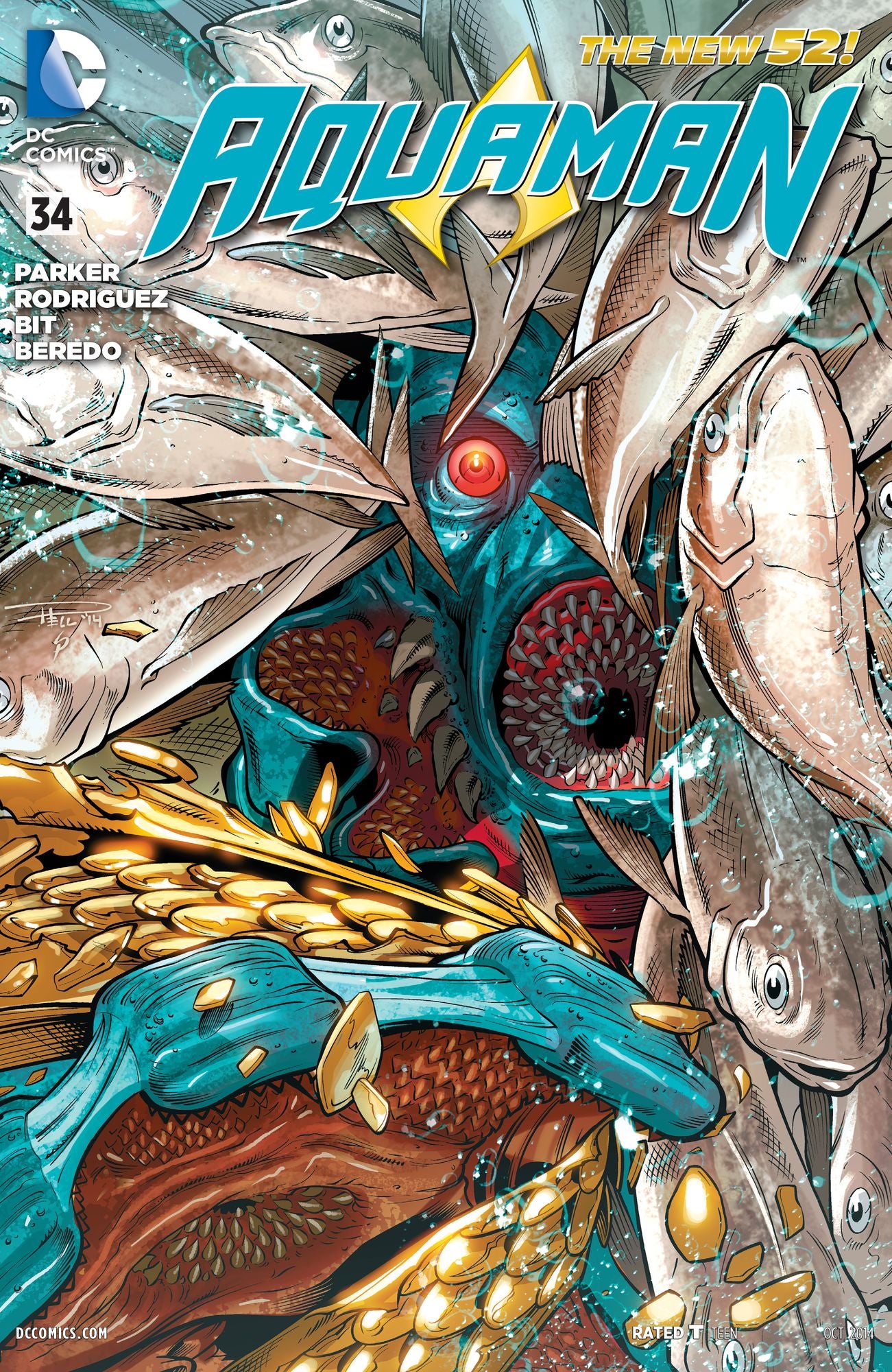 Aquaman (2012-) #34 (NOOK Comic with Zoom View)