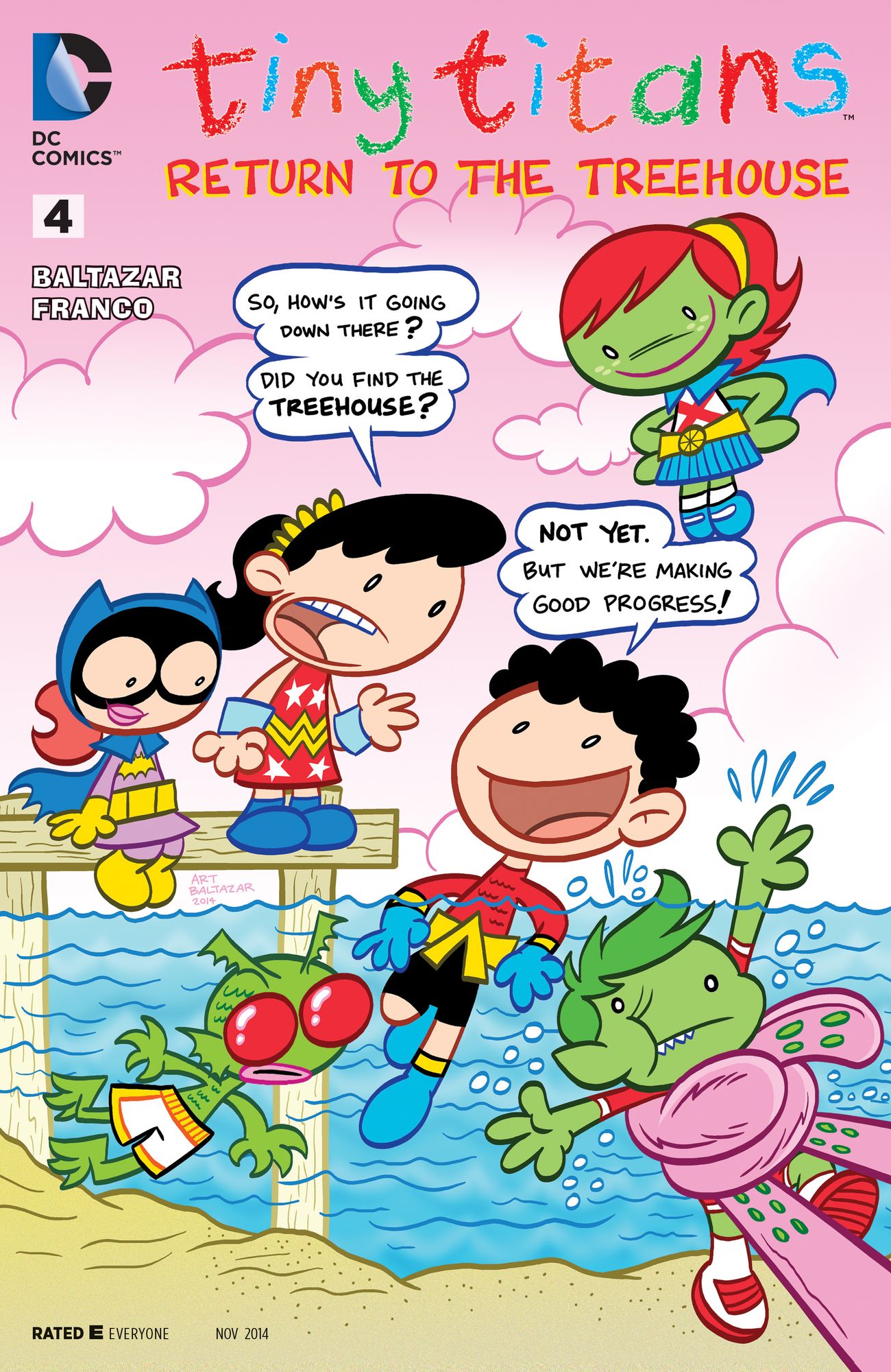 Tiny Titans: Return to the Treehouse (2014-) #4 (NOOK Comic with Zoom View)