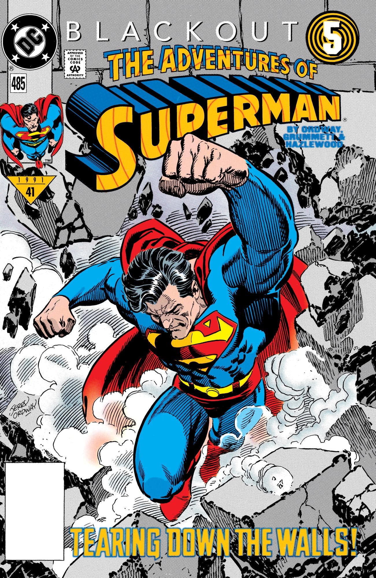 Adventures of Superman (1994-) #485