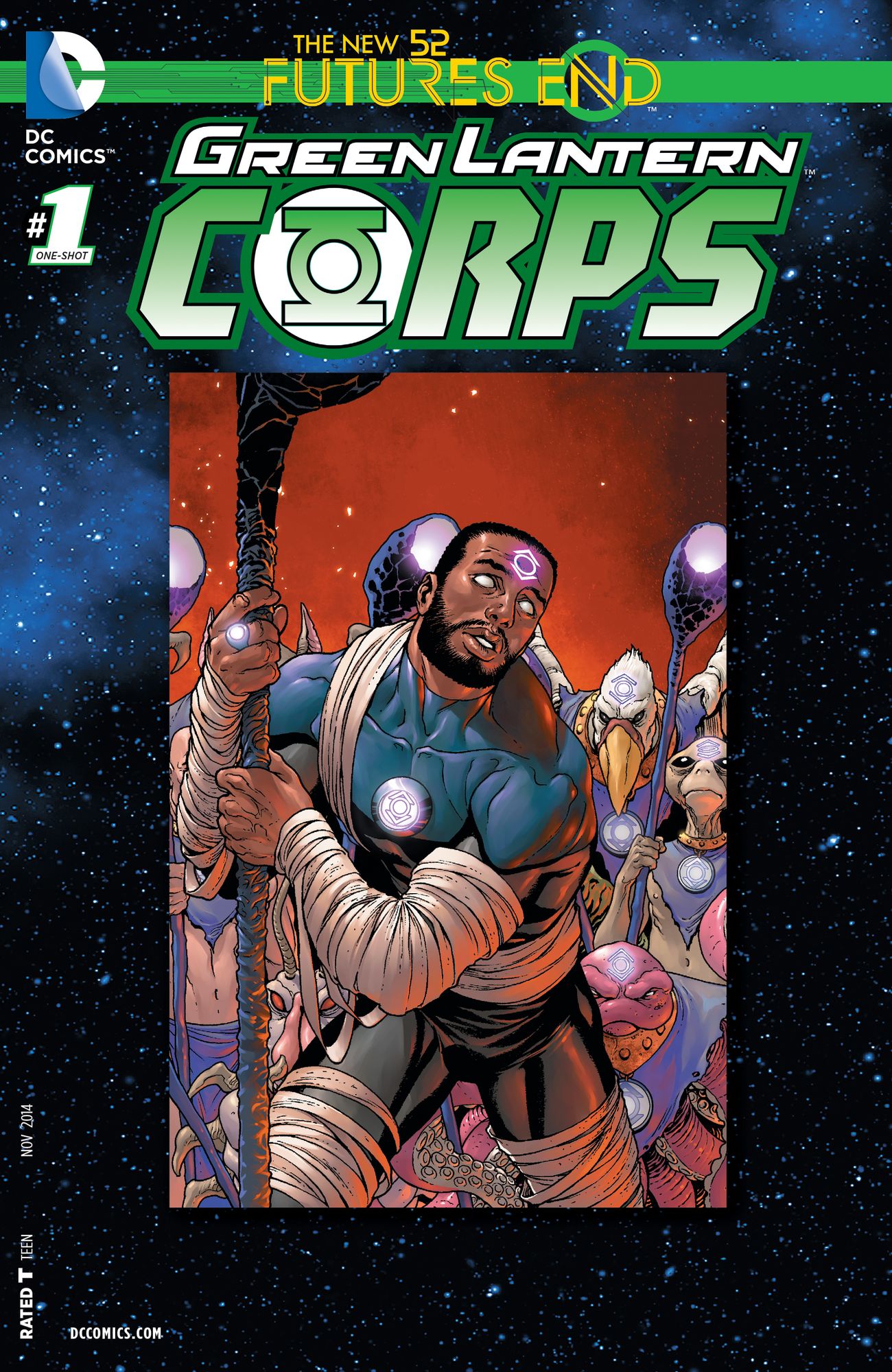 Green Lantern Corps: Futures End (2014-) #1 (NOOK Comic with Zoom View)